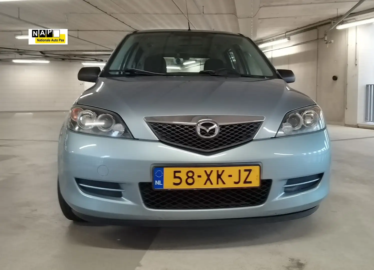 Mazda 2 1.4 Exclusive keurig onderhouden, 5-deurs, airco Azul - 2