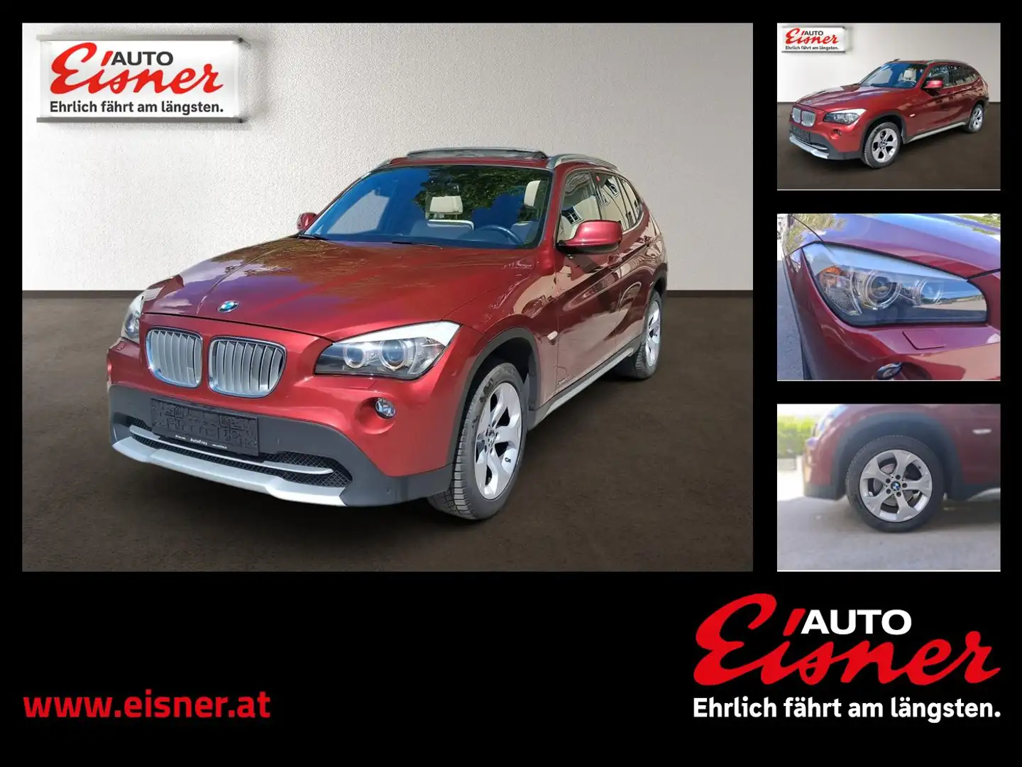 BMW X1 4DRIVE 18D Rot - 1