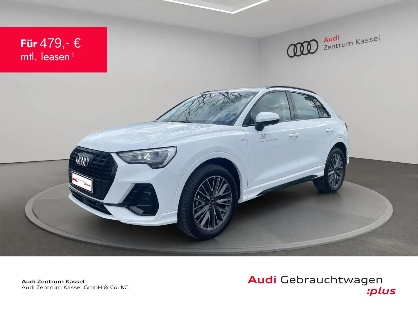 Audi Q3 S line 35 TFSI LES CarPlay 19" elektr. Koffer Blanco - 1