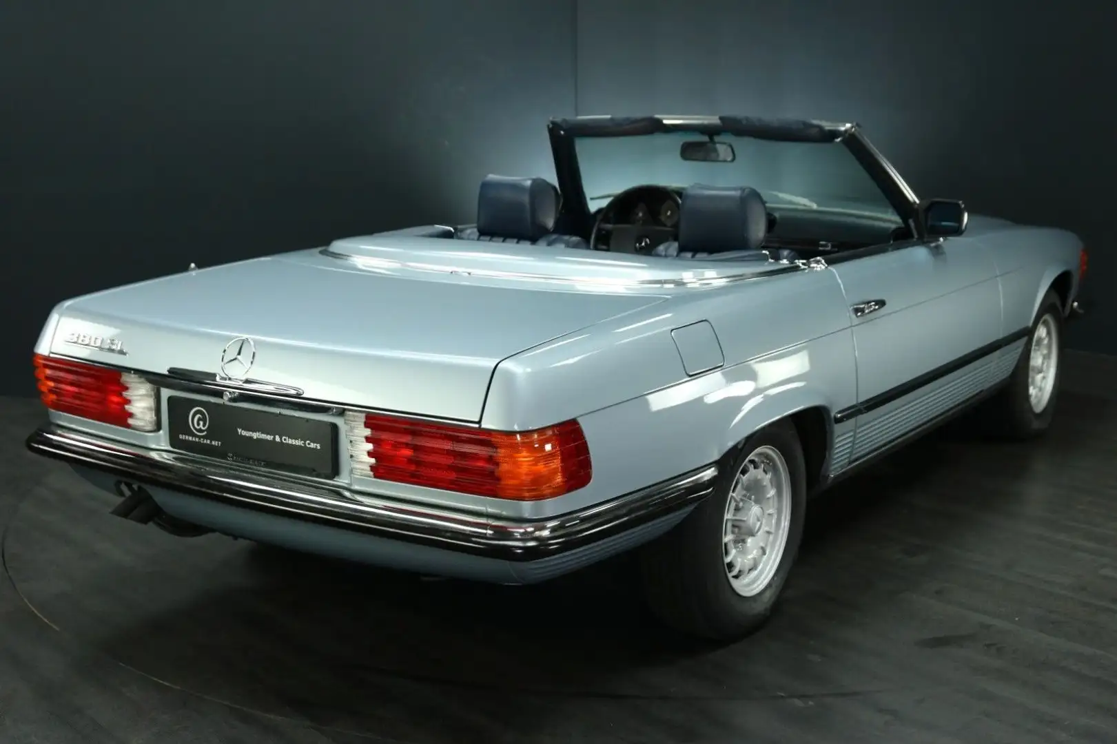 Mercedes-Benz 380 SL, nur 47.500 km ! Blau - 2