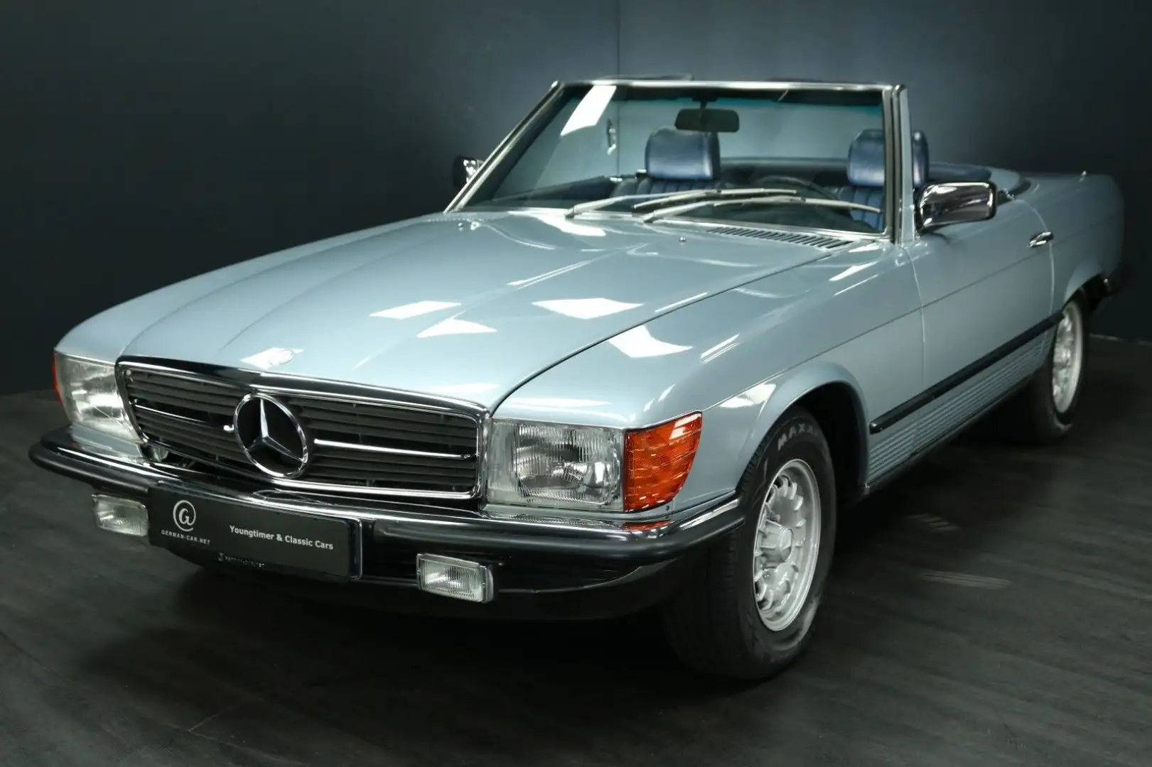 Mercedes-Benz 380 SL, nur 47.500 km ! Blau - 1
