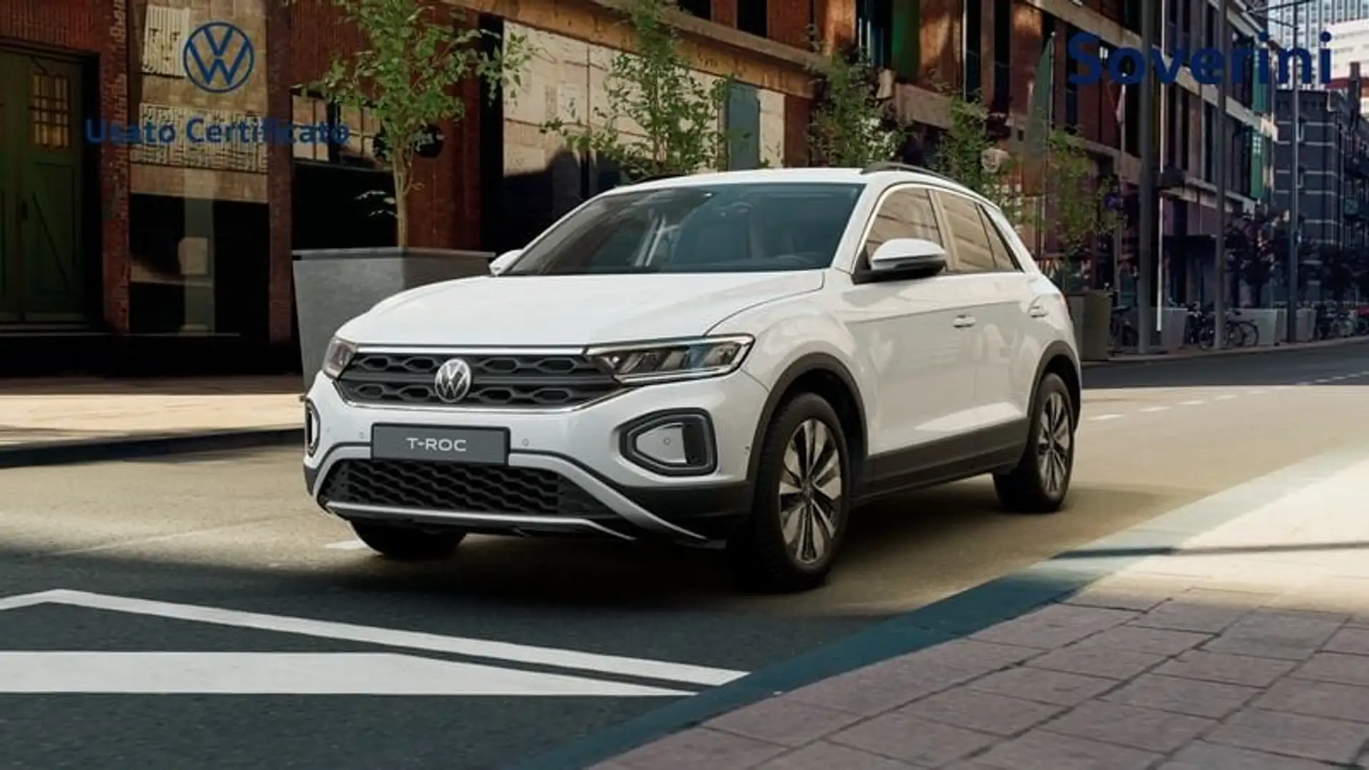 Volkswagen T-Roc 1.0 TSI Edition Plus Blanc - 1