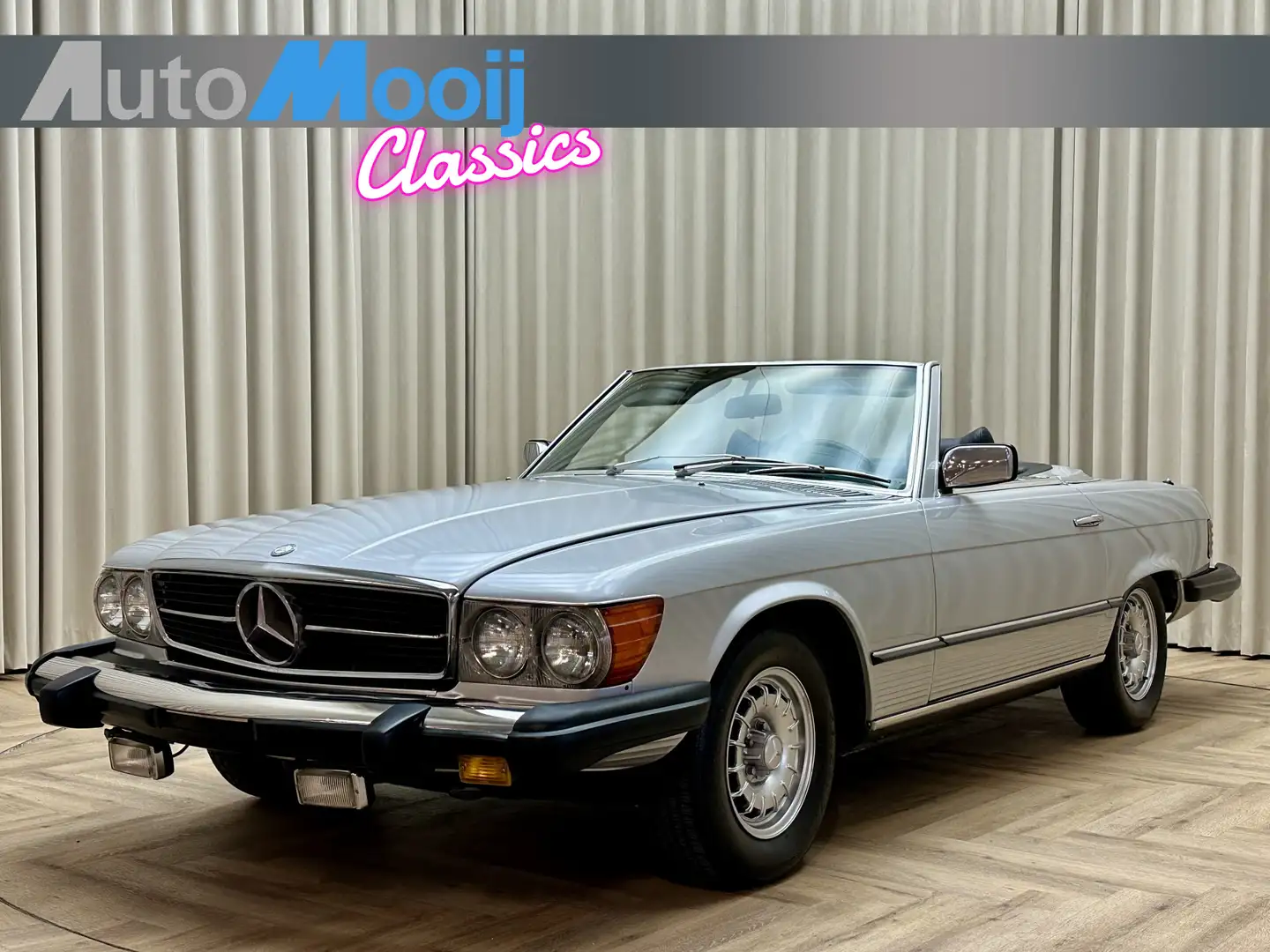 Mercedes-Benz SL 450 SL Roadster *Gerestaureerd / Zeer mooi*  Automaat Argintiu - 1