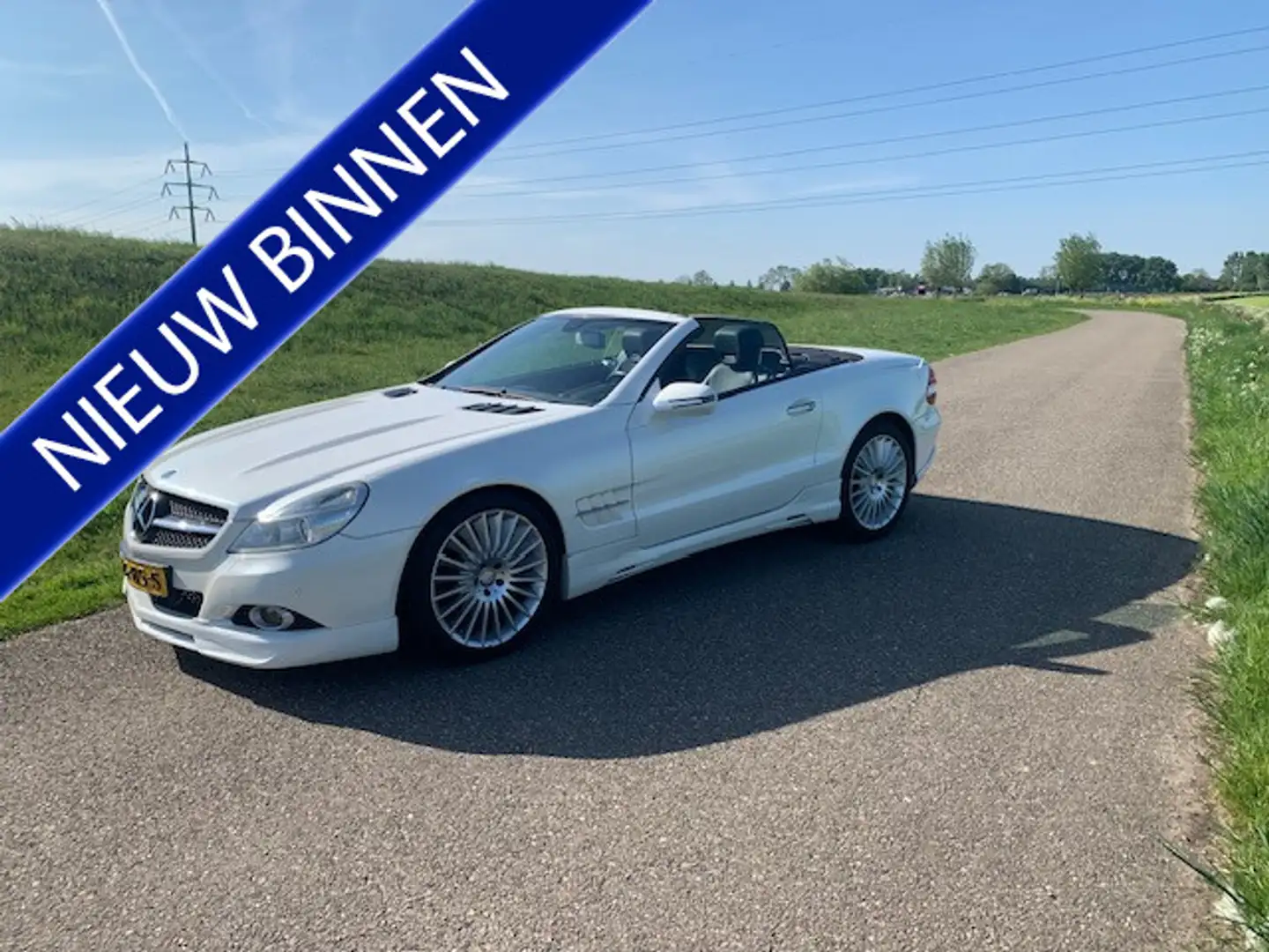 Mercedes-Benz SL 350 350/YOUNGTIMER/ZEER NETTE STAAT!/FULL OPTIONS Wit - 1