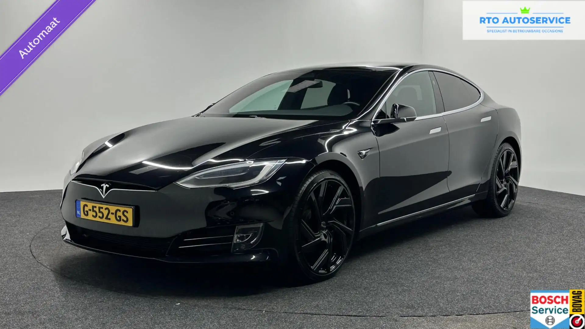 Tesla Model S 100D|SOH 87%|LEER PANO LM AUTOPILOT 92000 KM Noir - 1