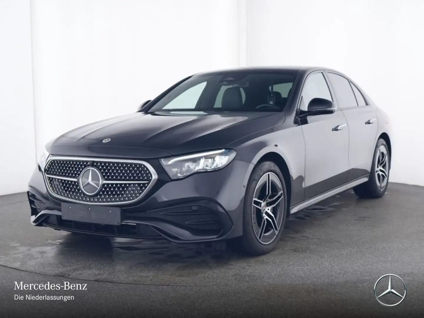 Mercedes-Benz E 300 de Hybrid AMG 360° Burmester Distr. HUD LED Grau - 2