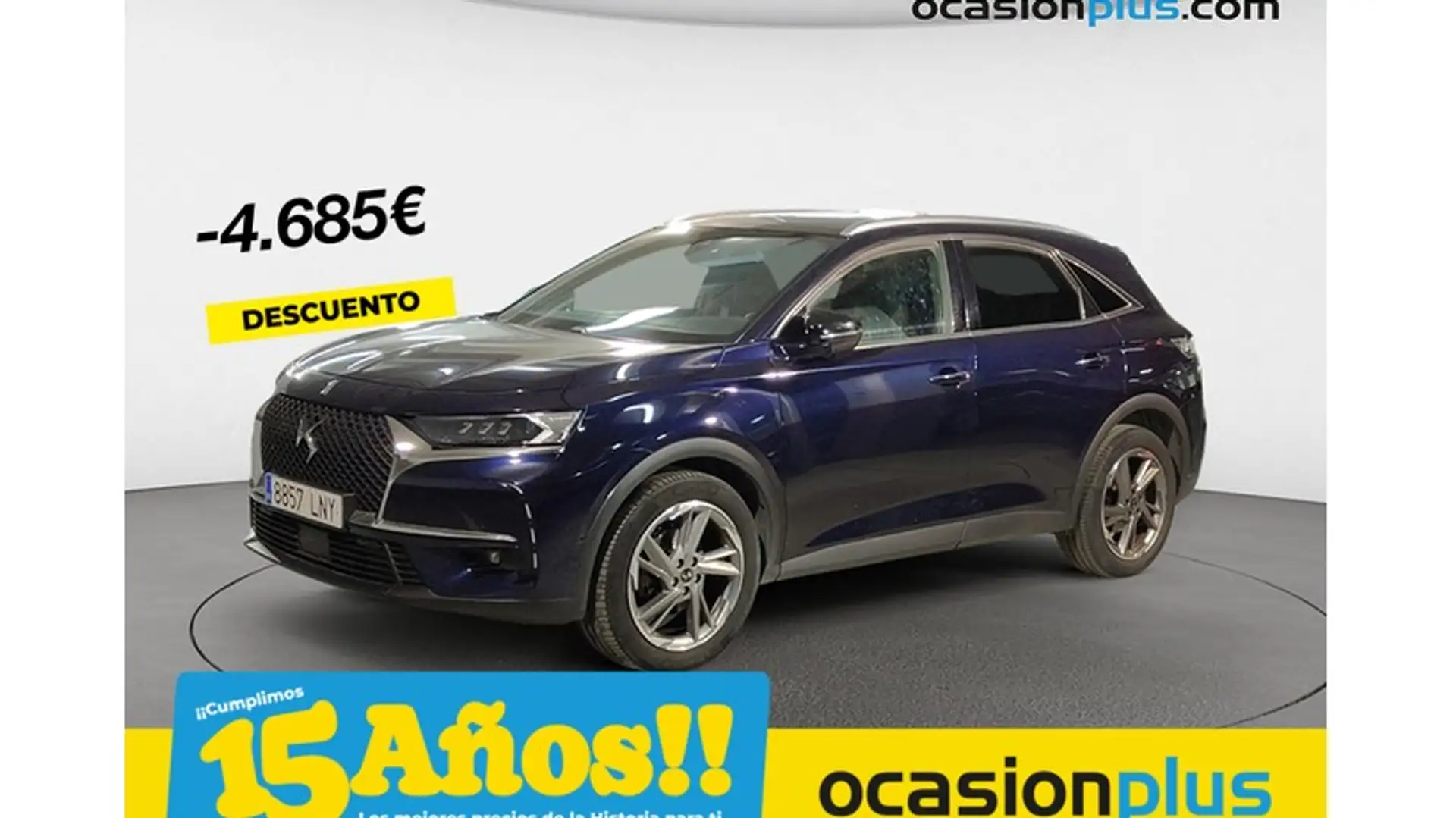 DS Automobiles DS 7 Crossback 1.2 PT. So Chic 130 Aut. Bleu - 1