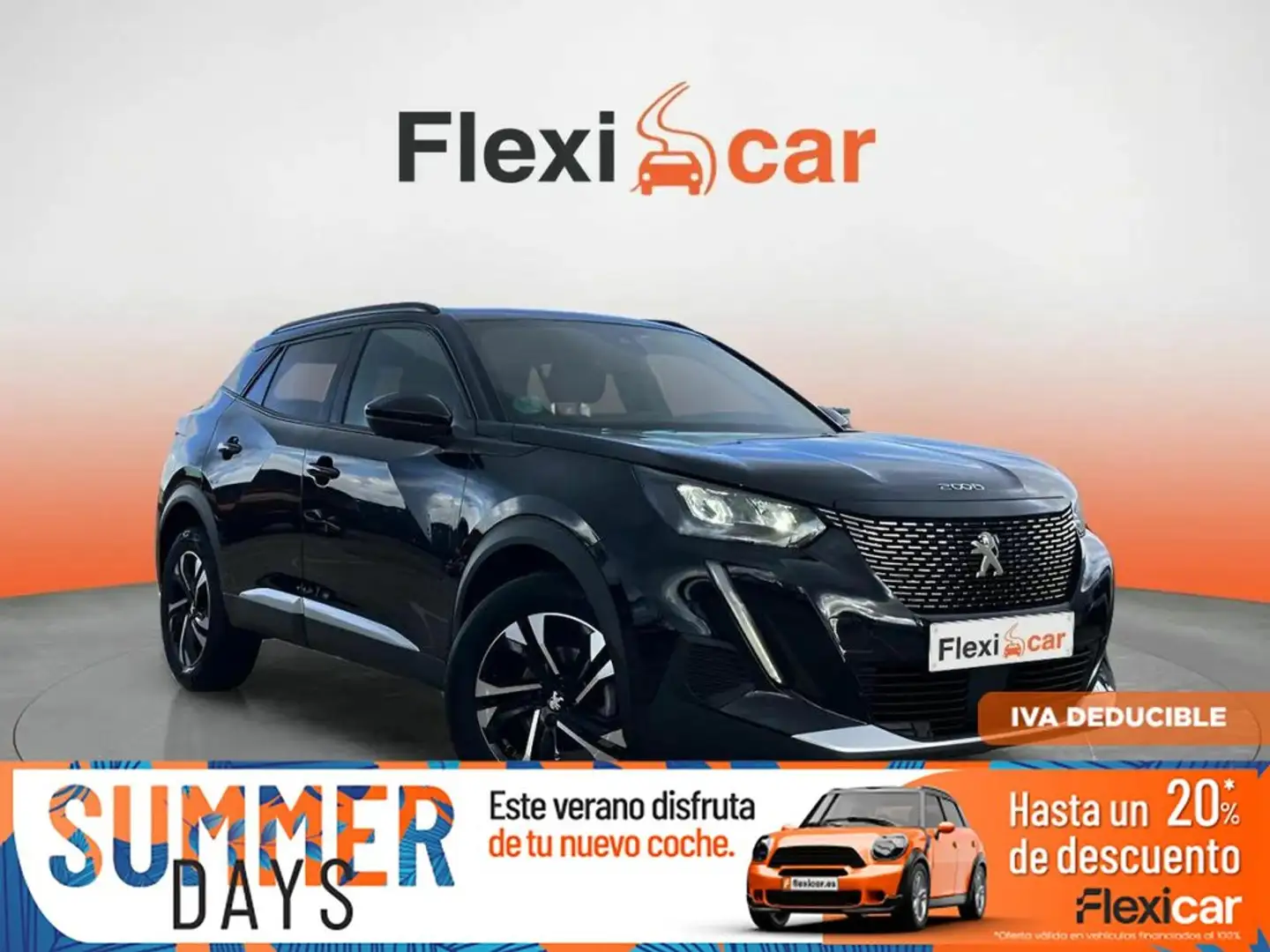Peugeot 2008 1.2 PureTech S&S Allure EAT8 130 Zwart - 1