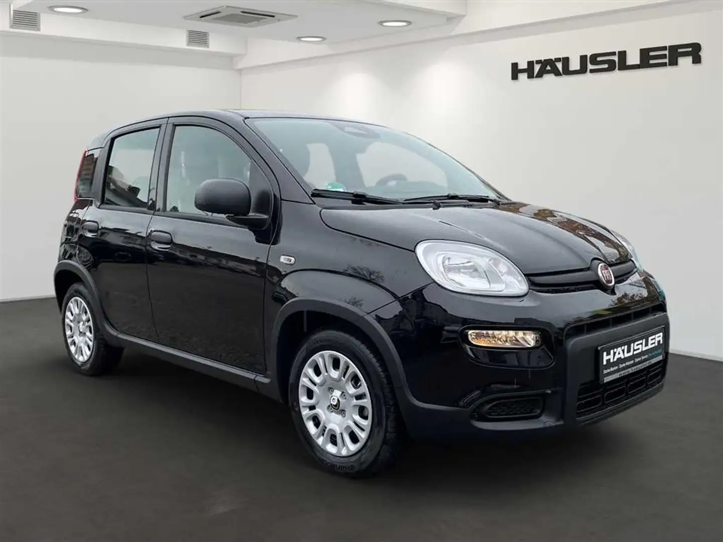 Fiat Panda Hybrid 1.0 GSE Klima, Tempomat, Parksens., Isofix, Schwarz - 2