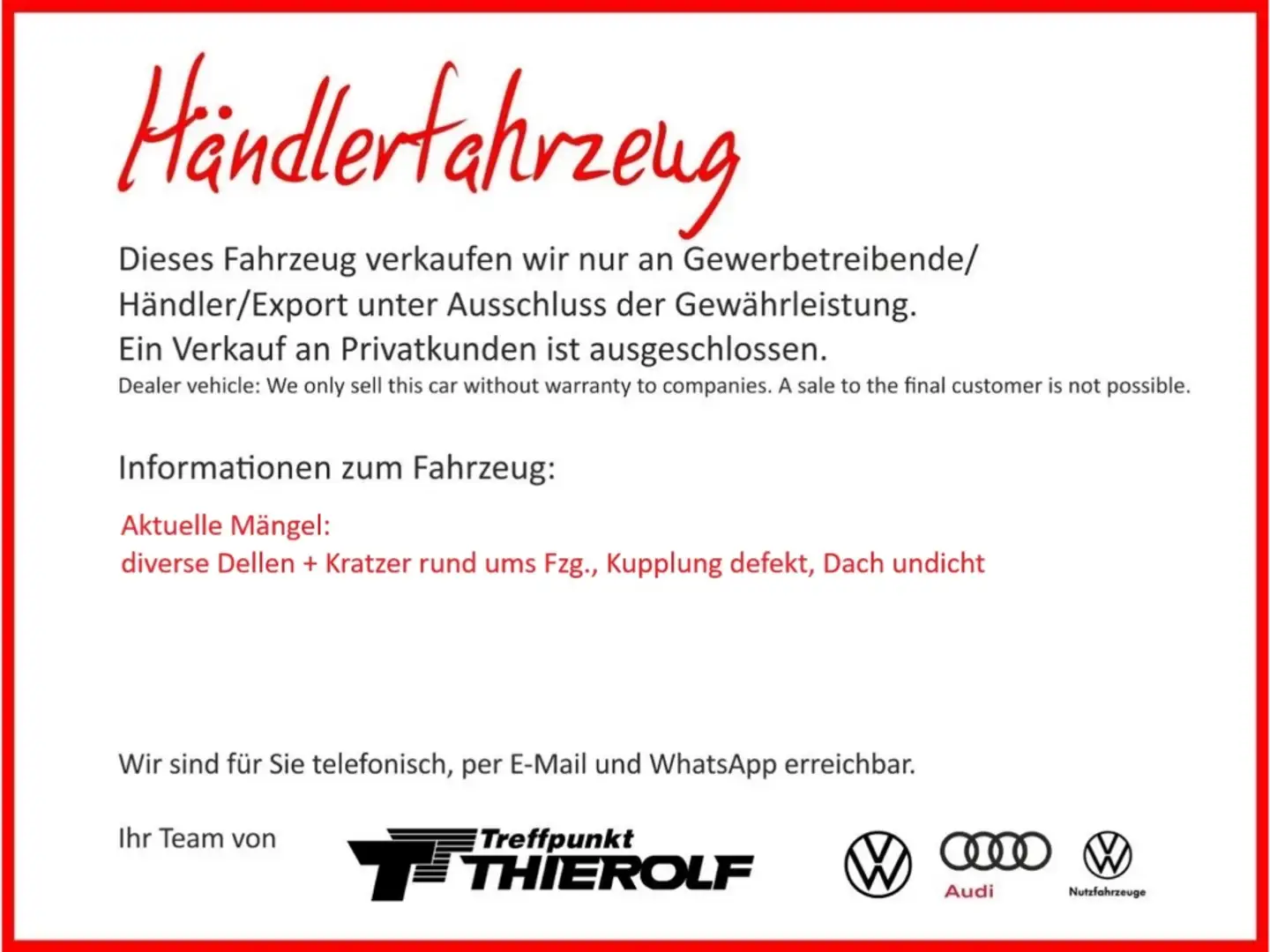 Volkswagen Eos 1.4 TSI -nur Gewerbe! Silber - 2