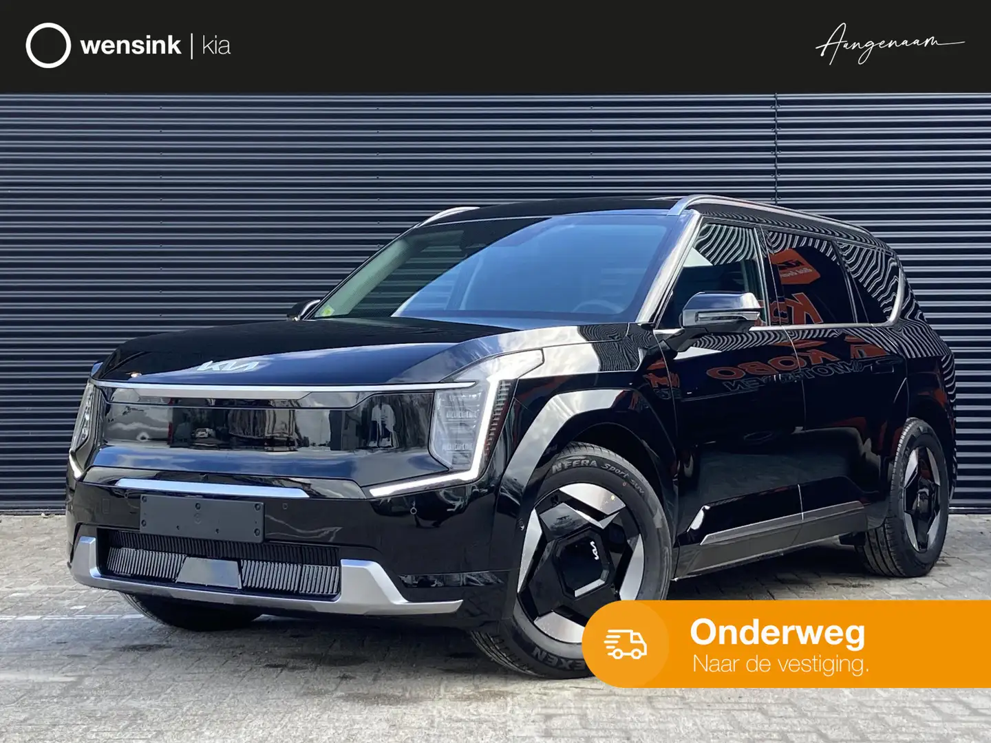 Kia EV9 Air 99.8 kWh Zwart - 1
