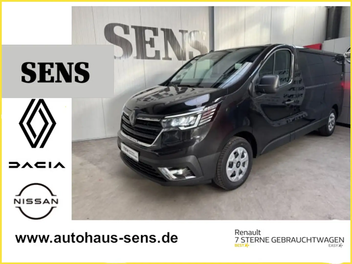 Renault Trafic 2.0 BLUE dCi 150 L2H1 3,0t Komfort (EURO Schwarz - 1