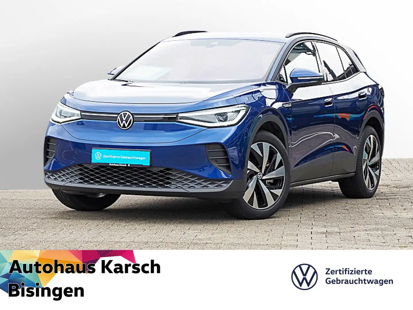 Volkswagen ID.4 Pro Performance IQ.LIGHT, NAVI, AHK Bluetooth Blau - 1