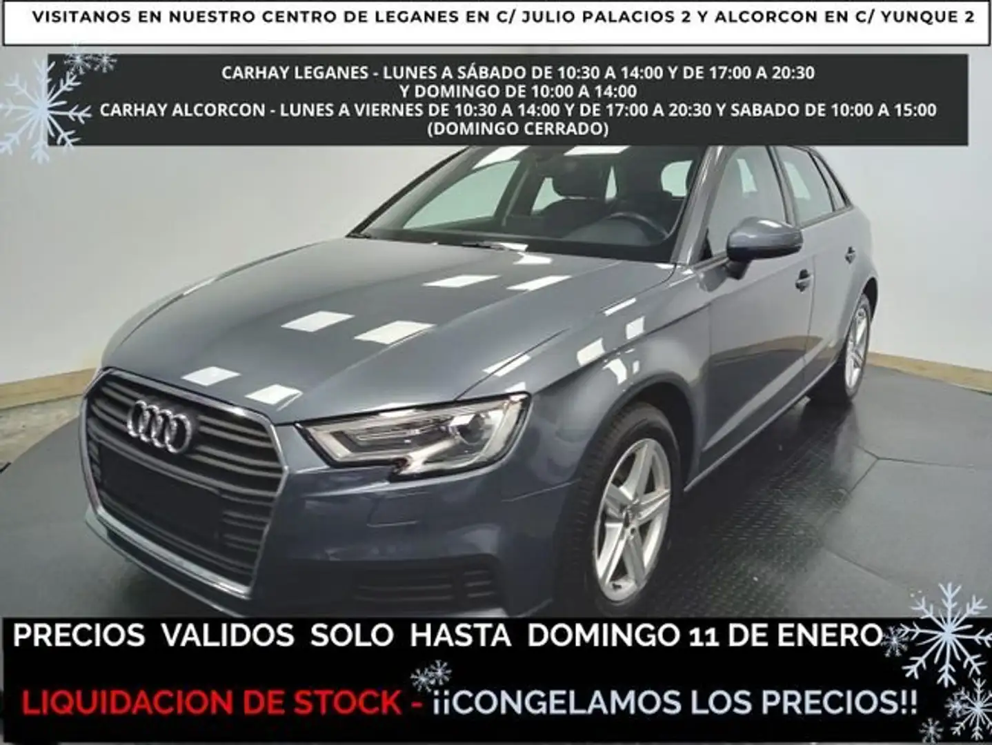 Audi A3 Sportback 35TDI S tronic Gris - 1