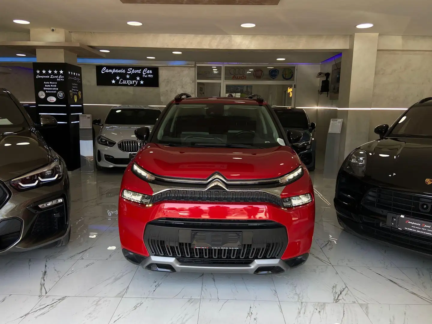 Citroen C3 Aircross 1.2 PURE TECH 110CV SHINE - PRONTA CONSEGNA Rosso - 2