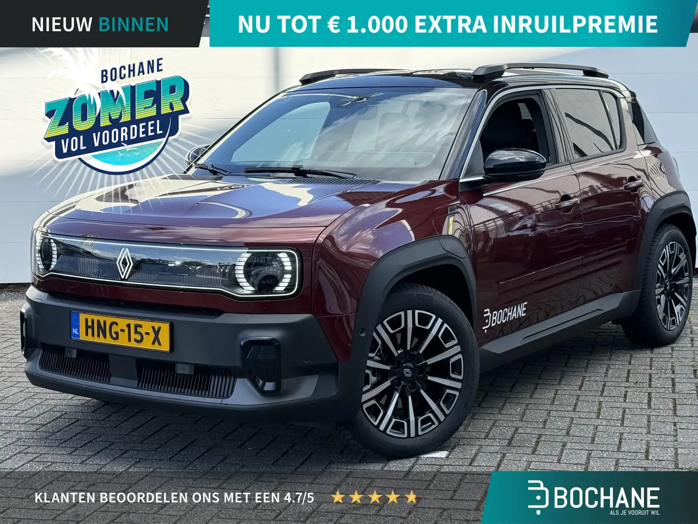 Renault R 4 comfort range iconic 52 kWh | NU IN DE SHOWROOM Červená - 1