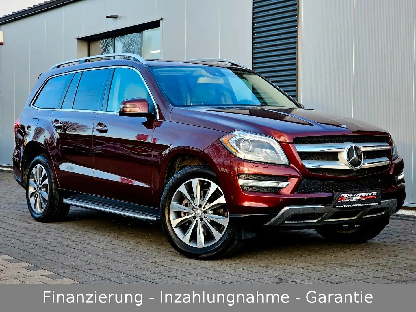 Mercedes-Benz GL 500 450 4.7 V8 super Ausstattung + volle Hist Rot - 1