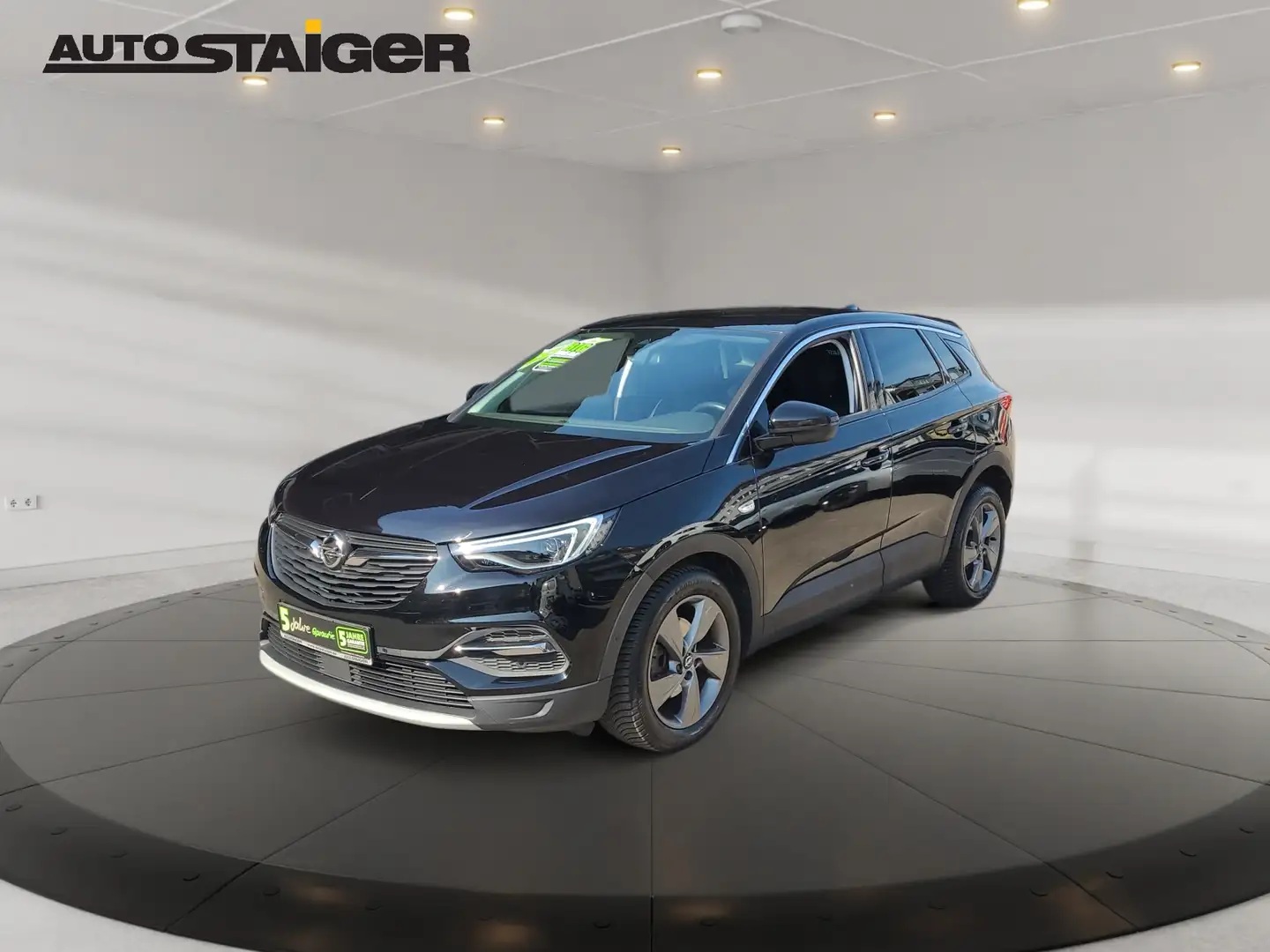 Opel Grandland X 1.2 Turbo Automatik*Navi*Winterpaket Schwarz - 2