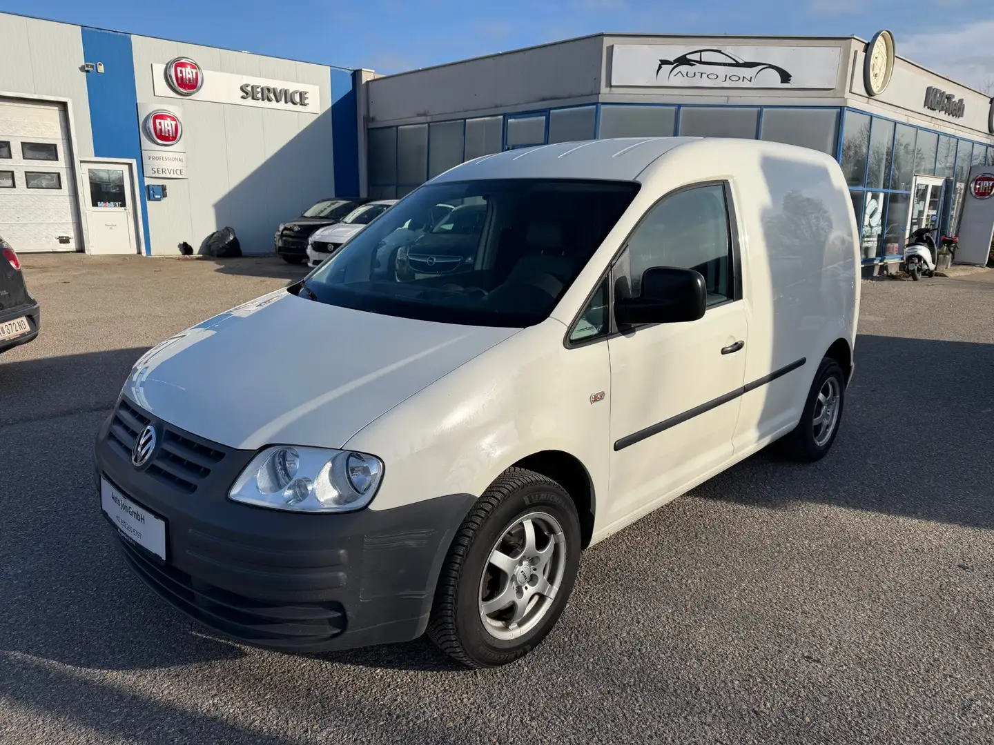 Volkswagen Caddy Kasten, 2,0l, TOP Zustand, Klima, Pickerl 06/26 Wit - 1