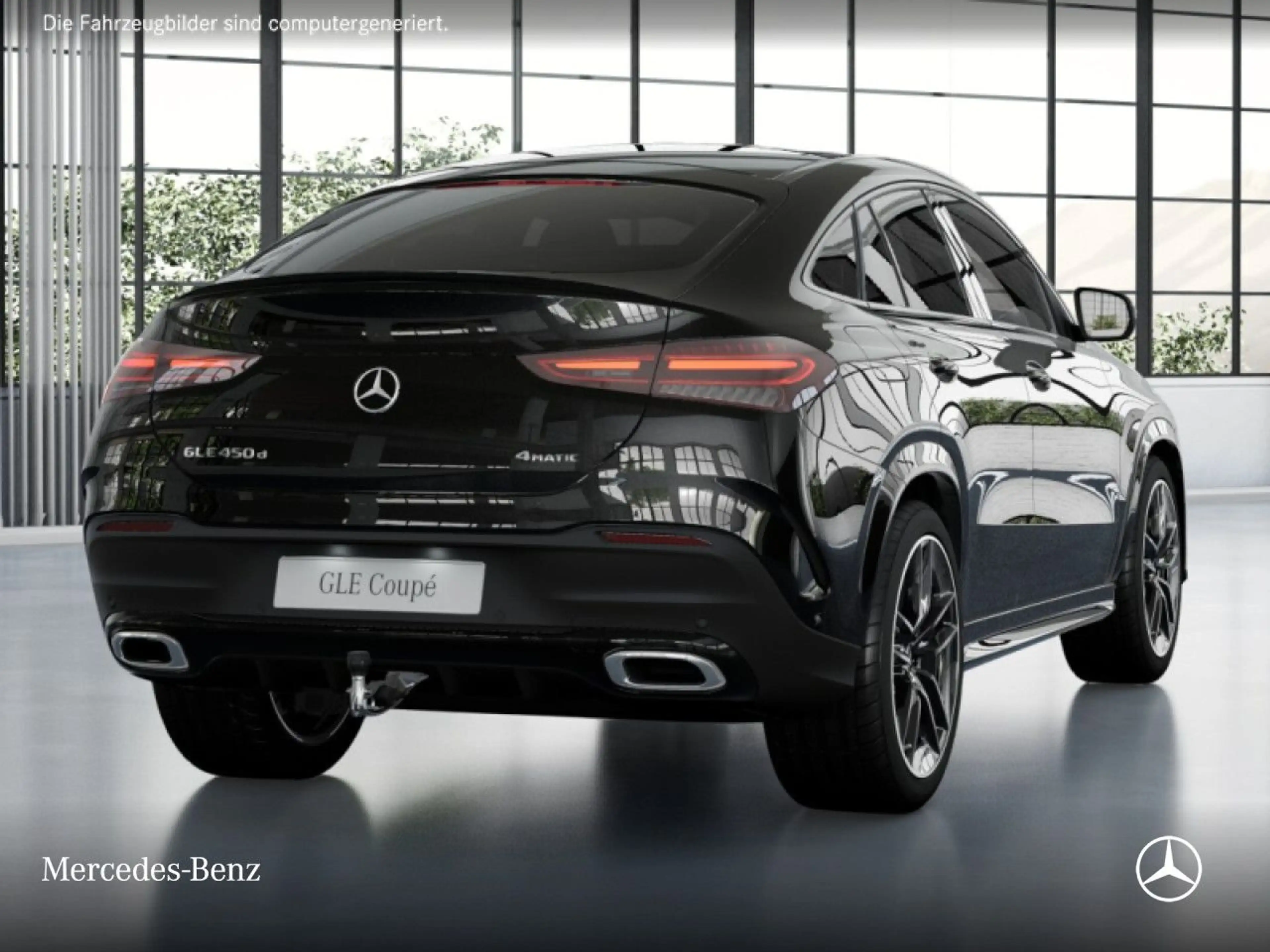 Mercedes-Benz GLE 450 d Coupé 4M AMG+NIGHT+PANO+360+AHK+STHZG — photo 4