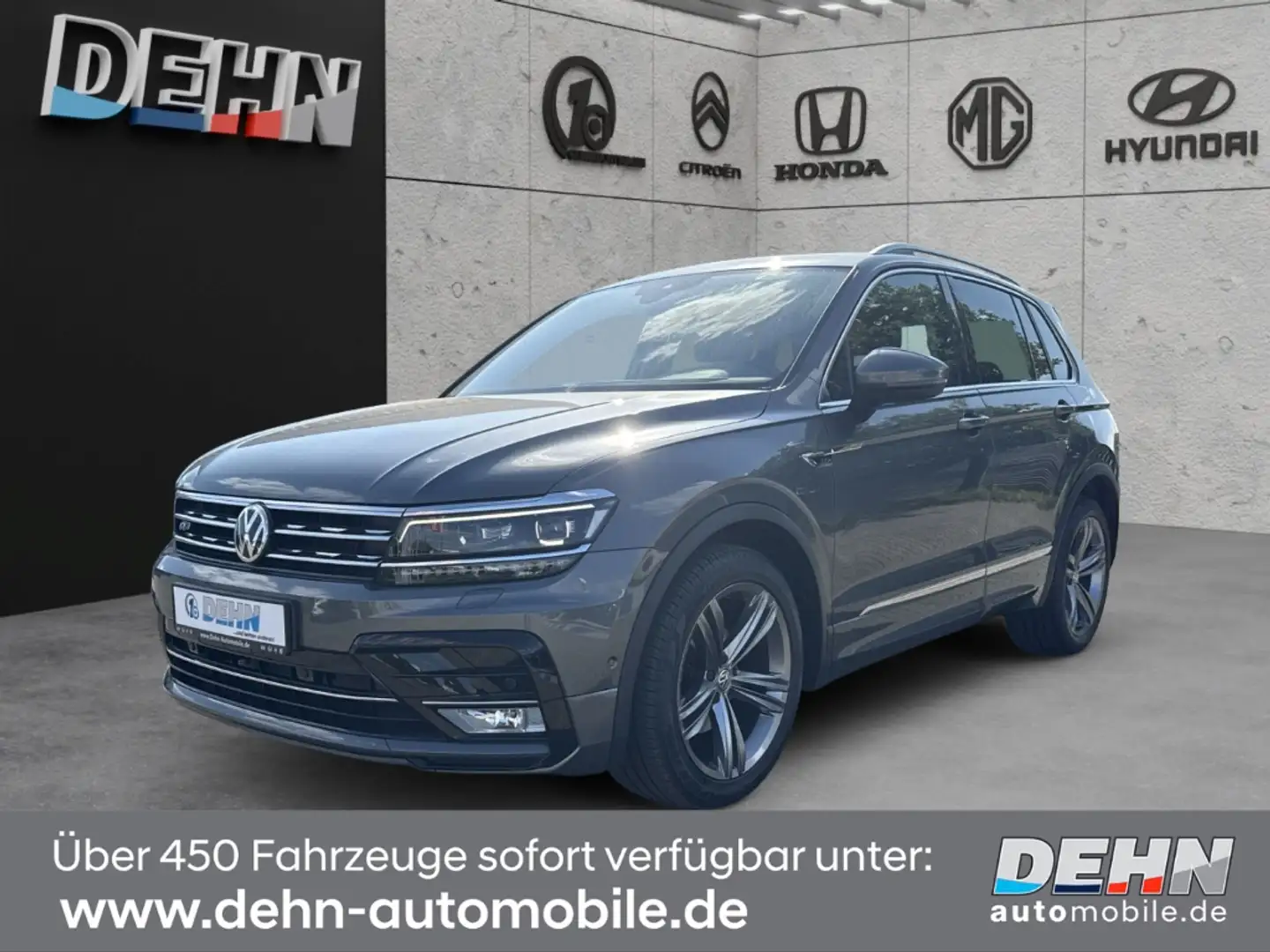 Volkswagen Tiguan 2.0TDI 4Motion R-Line LED Pano Navi Kamera Grau - 2