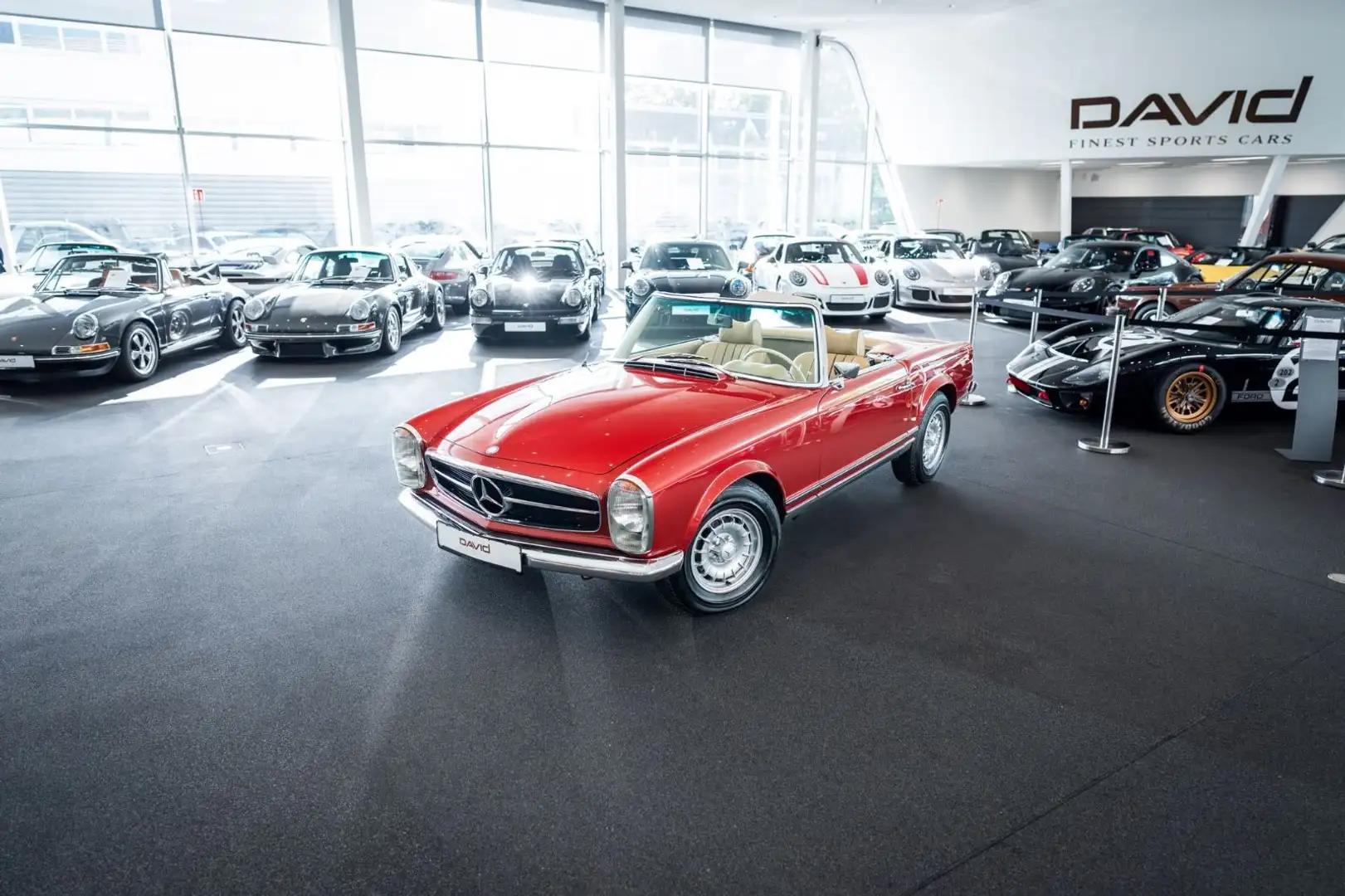 Mercedes-Benz SL 280 Pagode *deutsch*restauriert Rot - 2