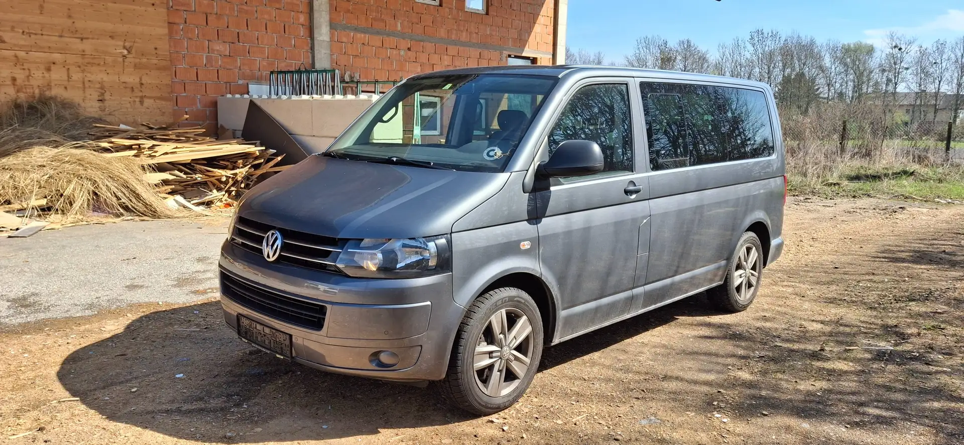 Volkswagen T5 Multivan ALLRAD 140PS STDHZG SIHZG Grau - 1