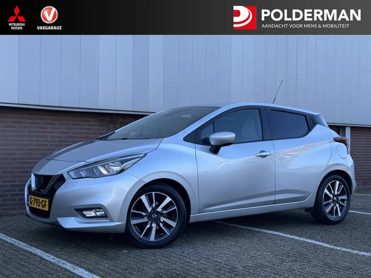 Nissan Micra 0.9 IG-T N-Connecta Grijs - 1