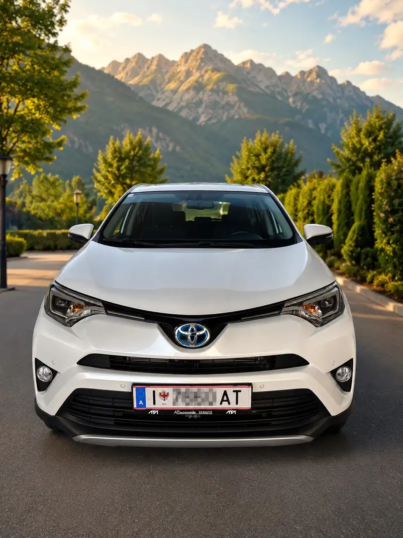 Toyota RAV 4 RAV4 2,5 Hybrid Active ( FIXPREIS )(1.Vorbesitzer) Weiß - 1