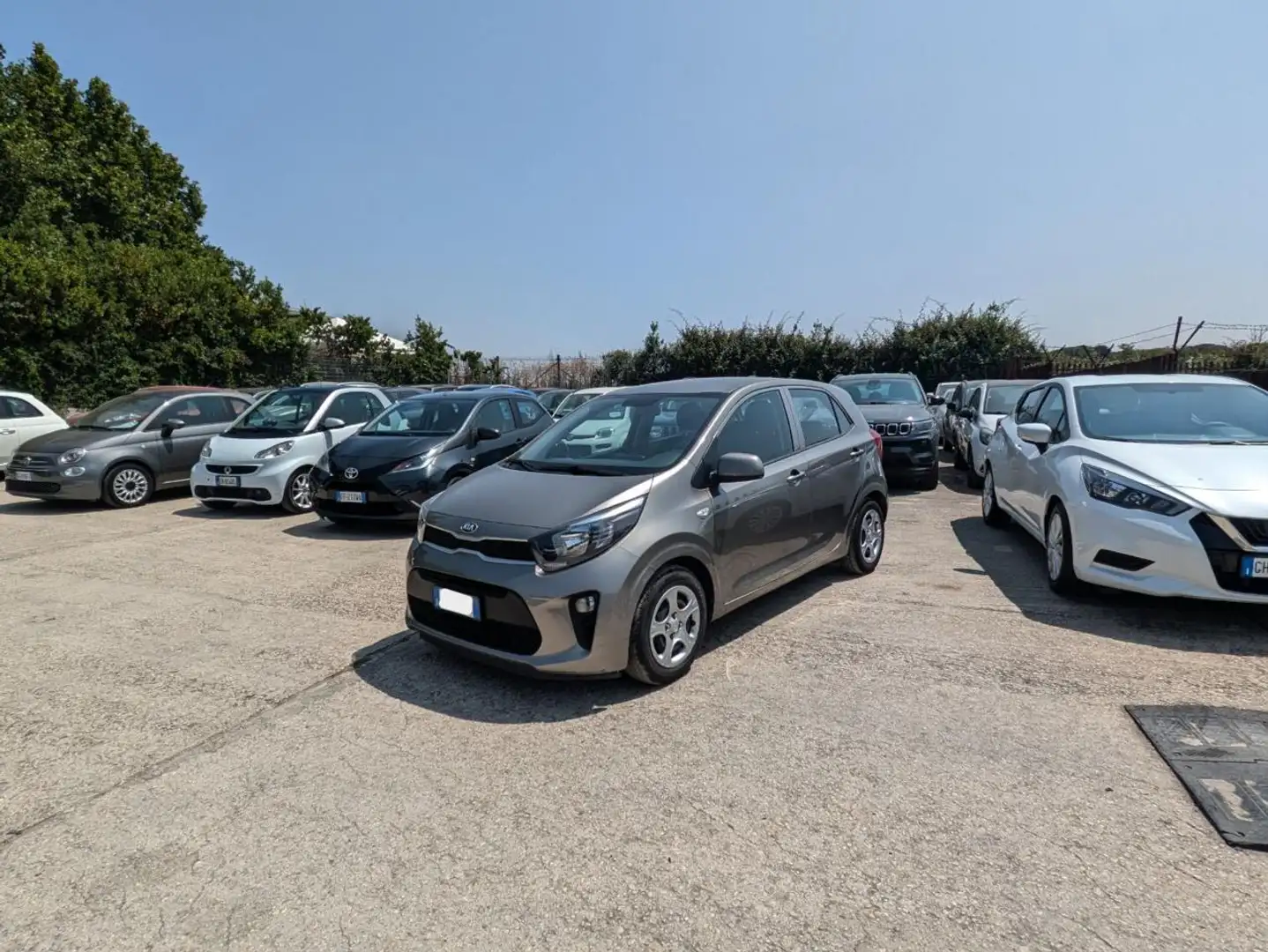 Kia Picanto ACTIVE 1.0mpi 67cv 5P SENS LUCI Grigio - 1