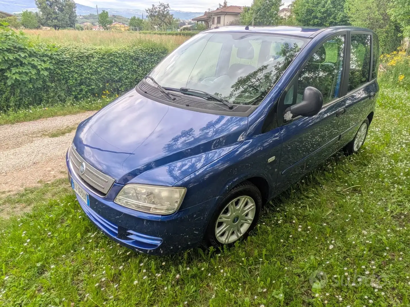 Fiat Multipla Multipla II 2004 1.9 mjt Dynamic 120cv Bleu - 1
