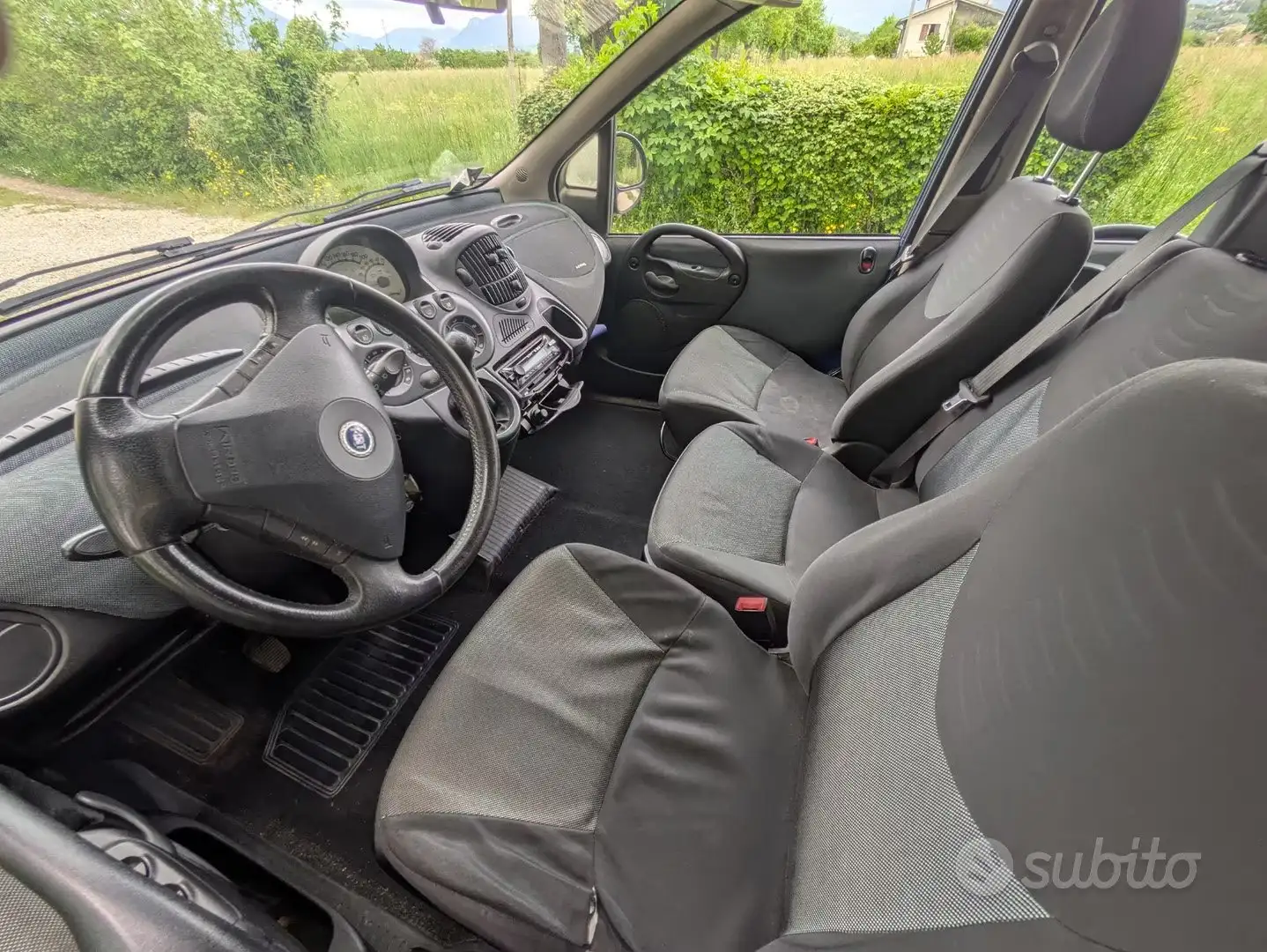 Fiat Multipla Multipla II 2004 1.9 mjt Dynamic 120cv Bleu - 2