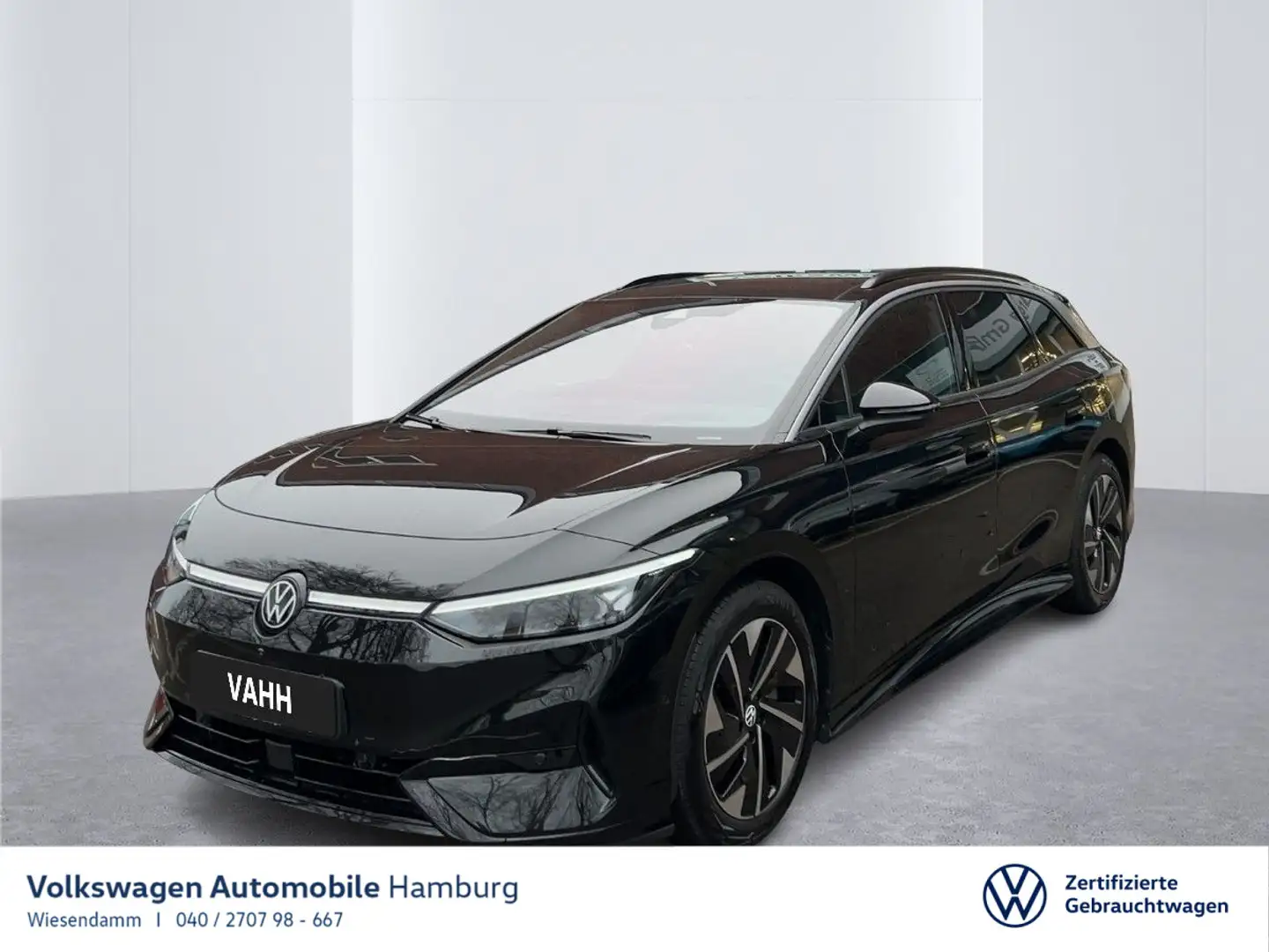 Volkswagen ID.7 Tourer Pro S AHK Panorama Easy Open Navi Schwarz - 1
