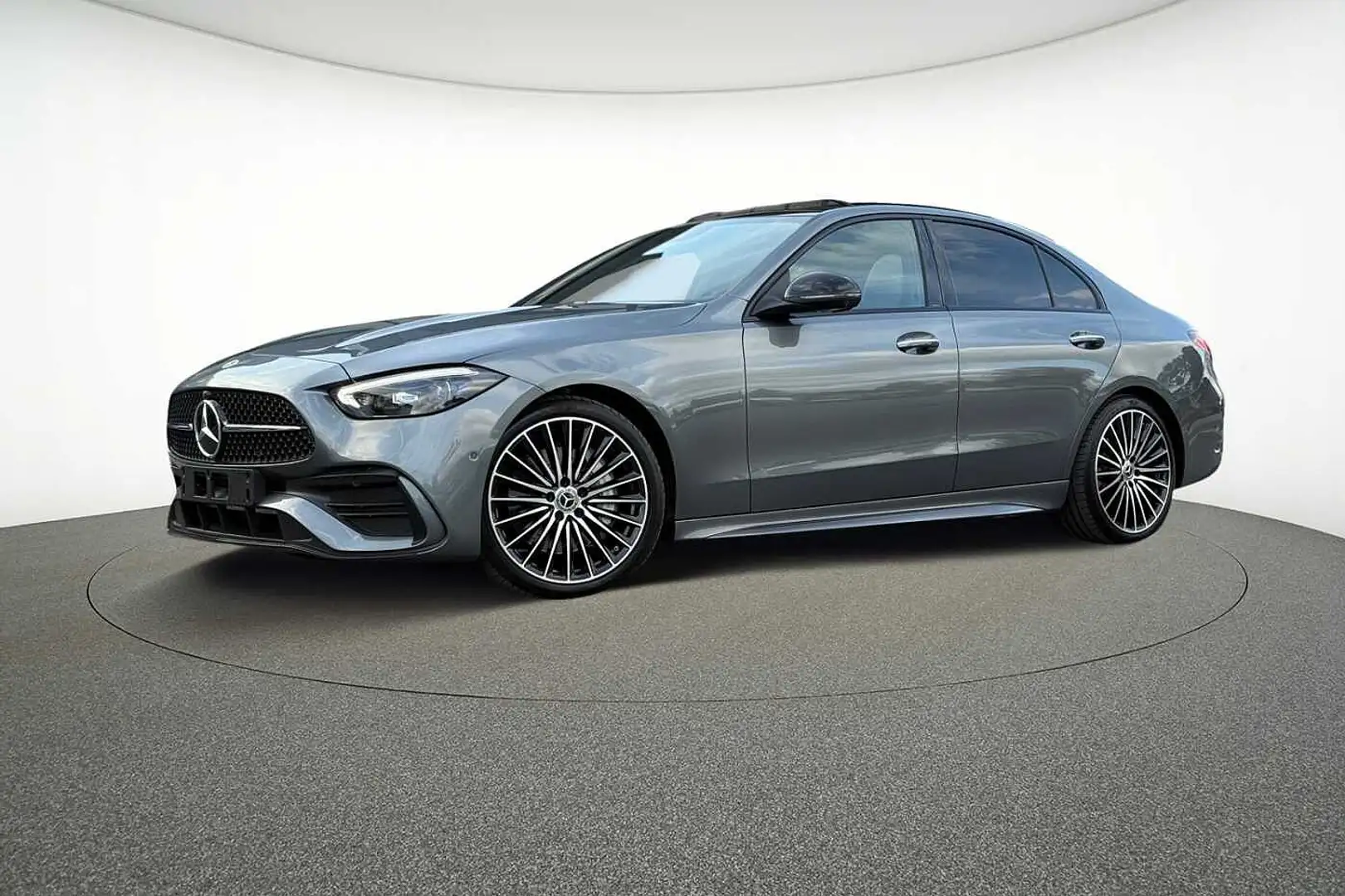 Mercedes-Benz C 200 d Limousine Gris - 1