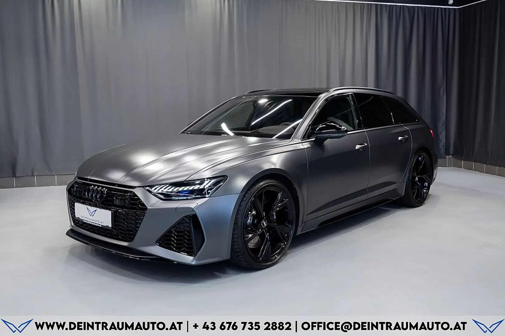 Audi RS6 Avant 4,0 TFSI quattro*EXCLUSIVE*PANO*HEAD-UP*S... Grau - 1