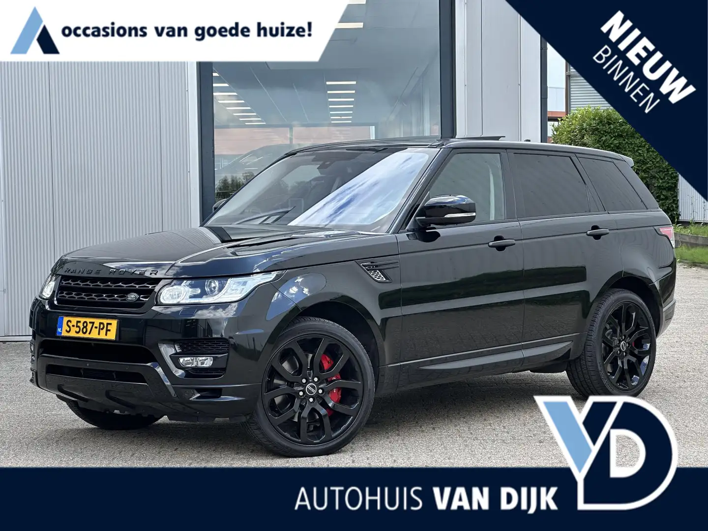 Land Rover Range Rover Sport 5.0 V8 Supercharged Autobiography Dynamic | Pano-S Zwart - 1