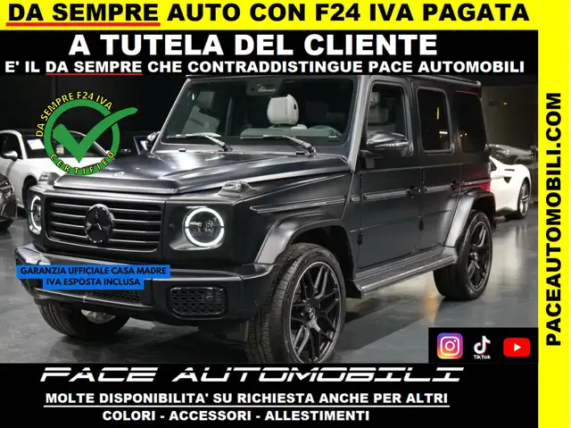 Mercedes-Benz G 450 D MANUFAKTUR DESIGNO 63 AMG OPKIT 22"LED PELLE PDC