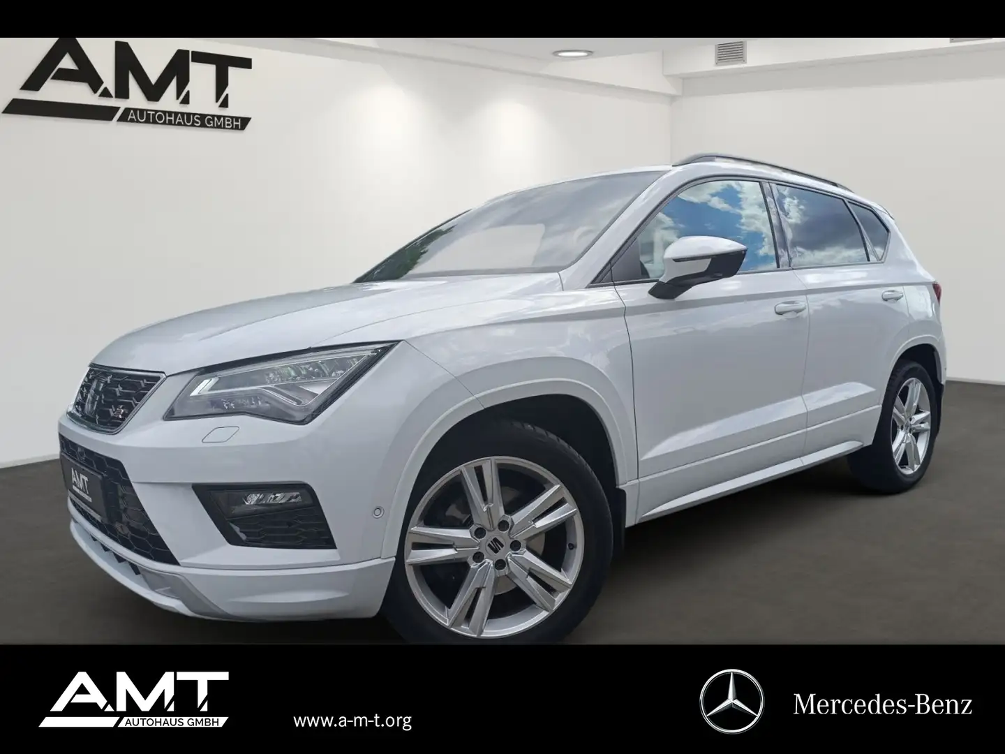 SEAT Ateca Ateca 2.0 TDI FR AHK*ACC*LED*Standheizung*360° BC Blanc - 1