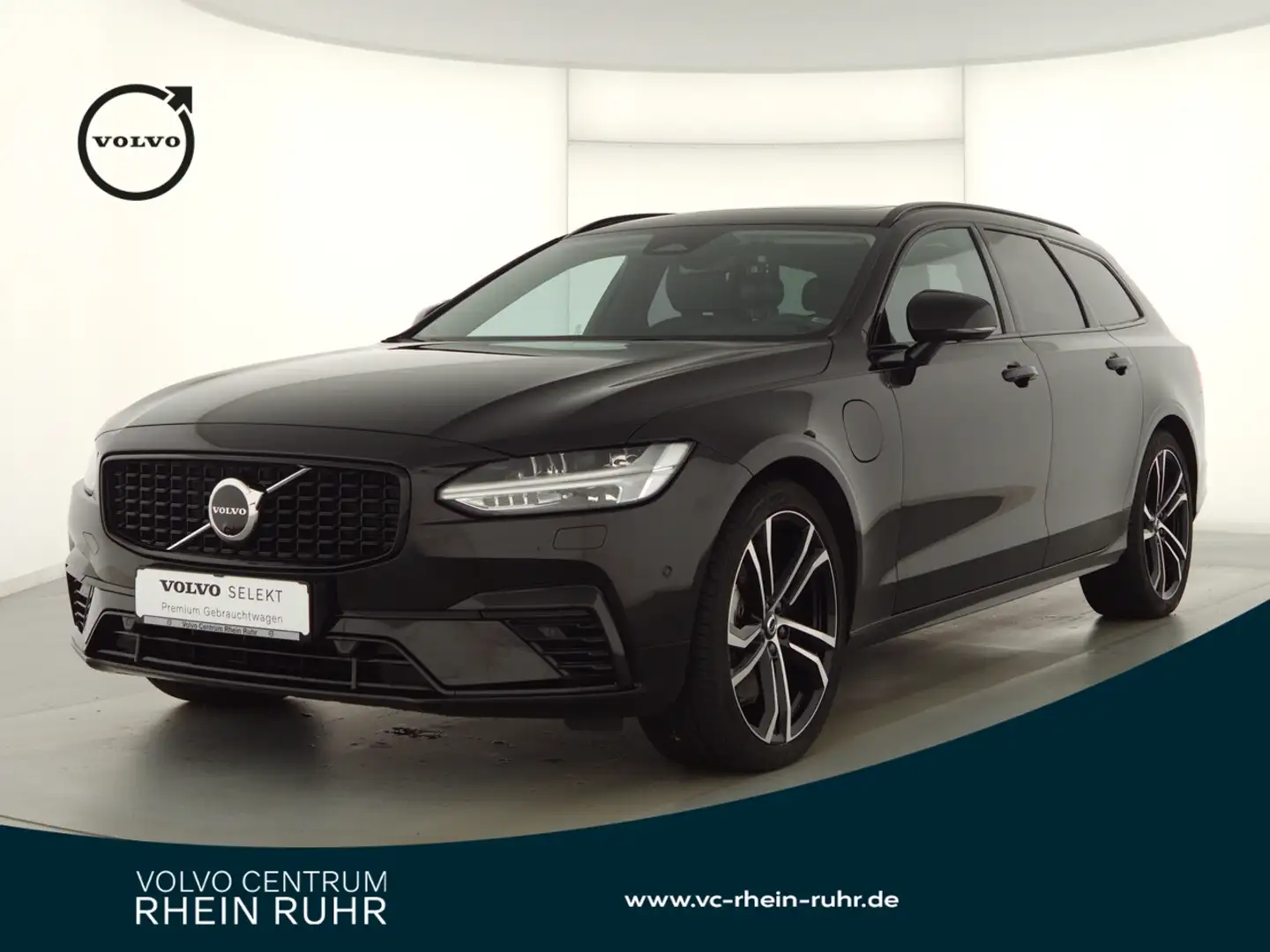 Volvo V90 T8 AWD Plus Dark+360Kam+Pano+LM20+Nappa+Luft Noir - 1
