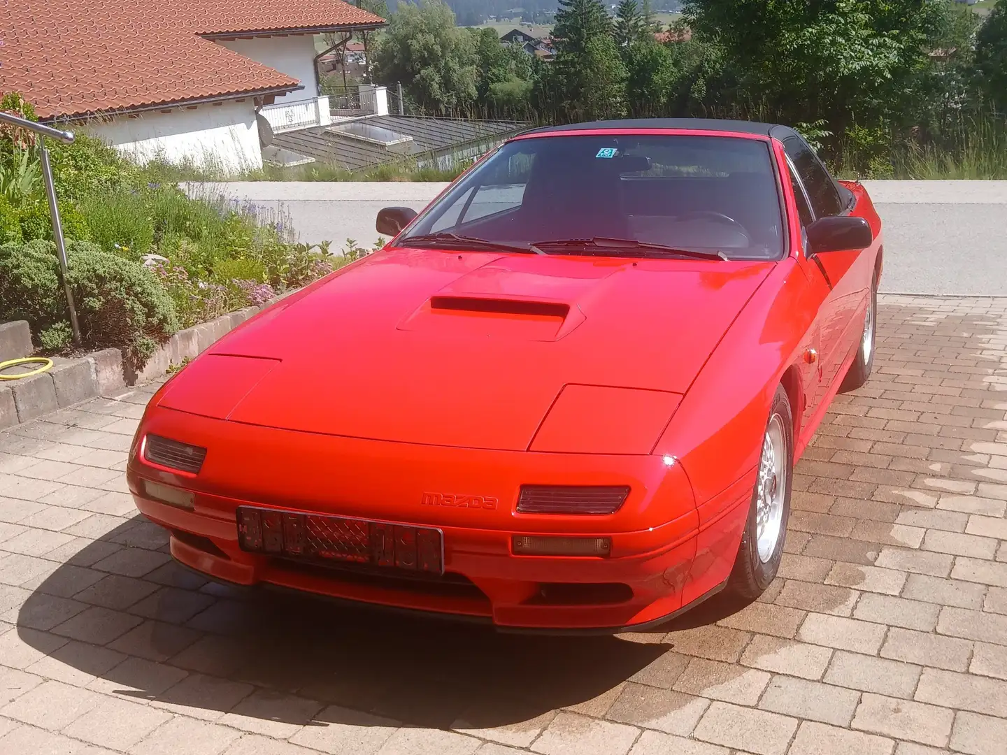Mazda RX-7 RX 7 Cabrio Turbo Червоний - 2