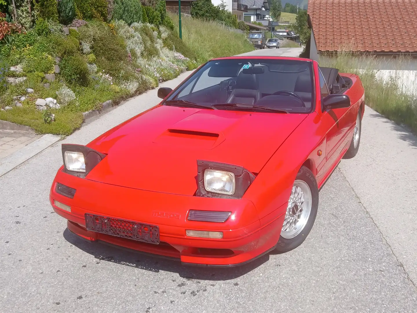Mazda RX-7 RX 7 Cabrio Turbo crvena - 1
