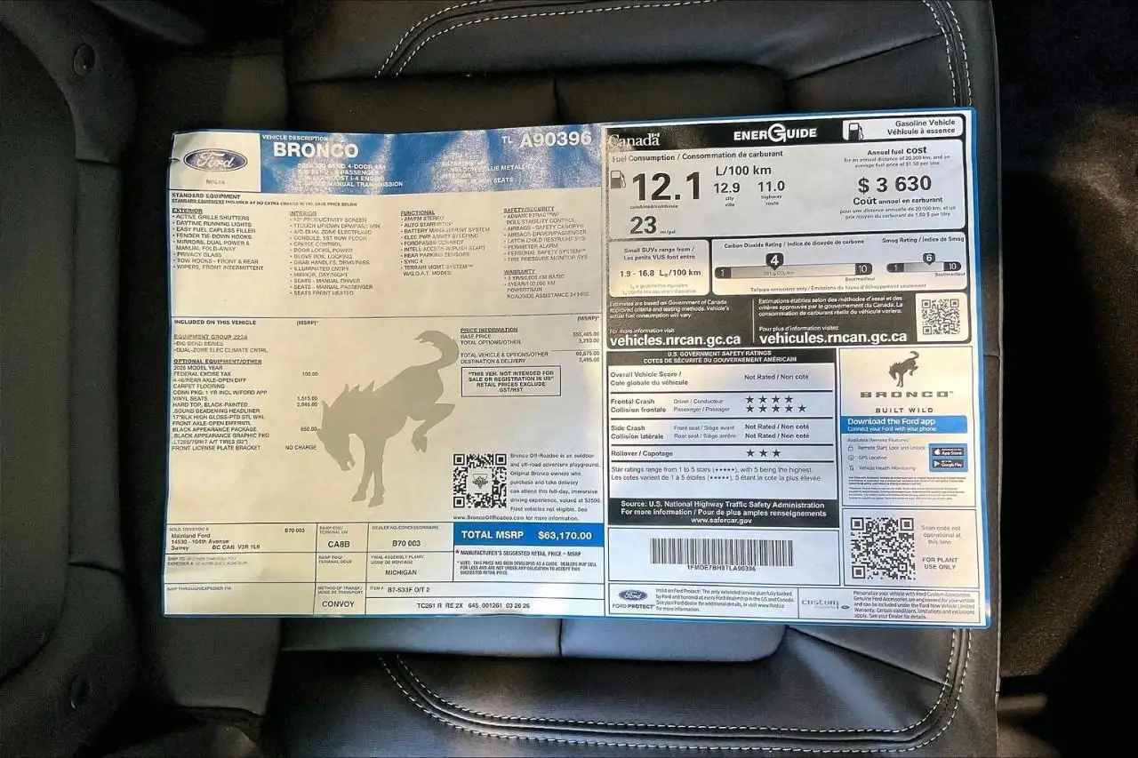 Ford Bronco снимка Ford Bronco
