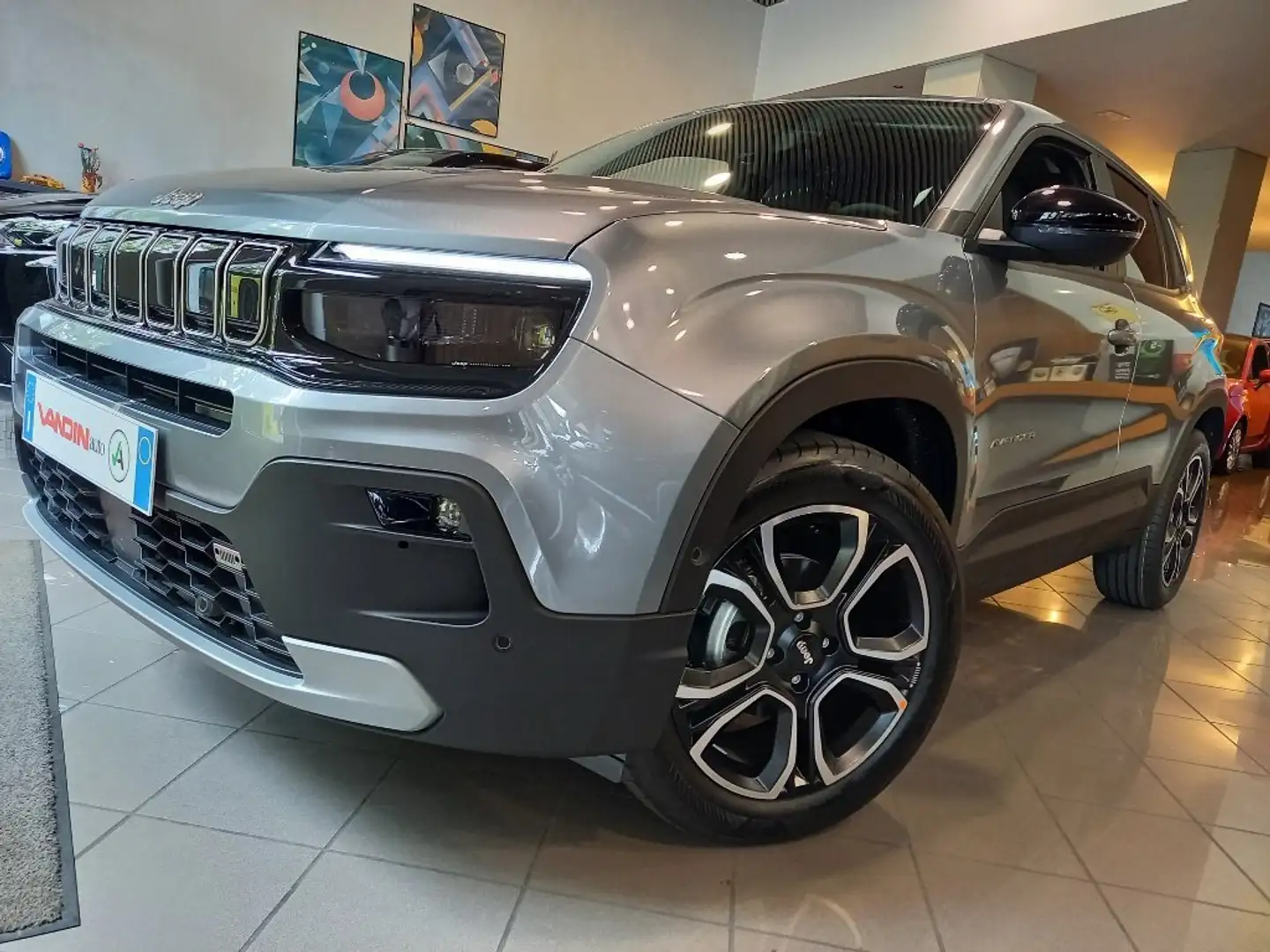 Jeep Avenger 1.2 TURBO 100HP, SUMMIT, NUOVO A KM ZERO! FULL OPT Grigio - 2
