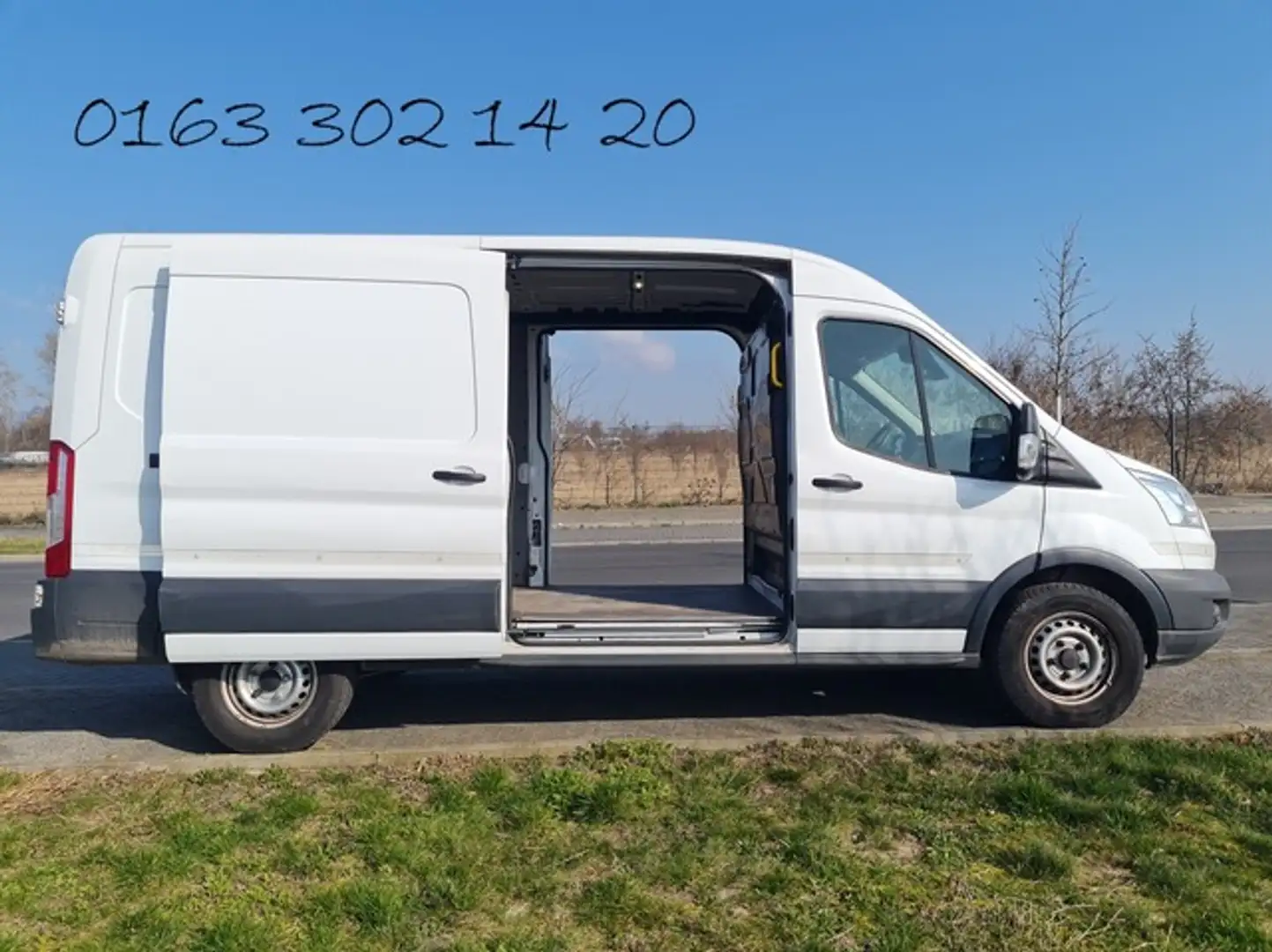 Ford Transit HOCH + LANG +STANDHZG + TÜV NEU+NEUTEILE Blanc - 2