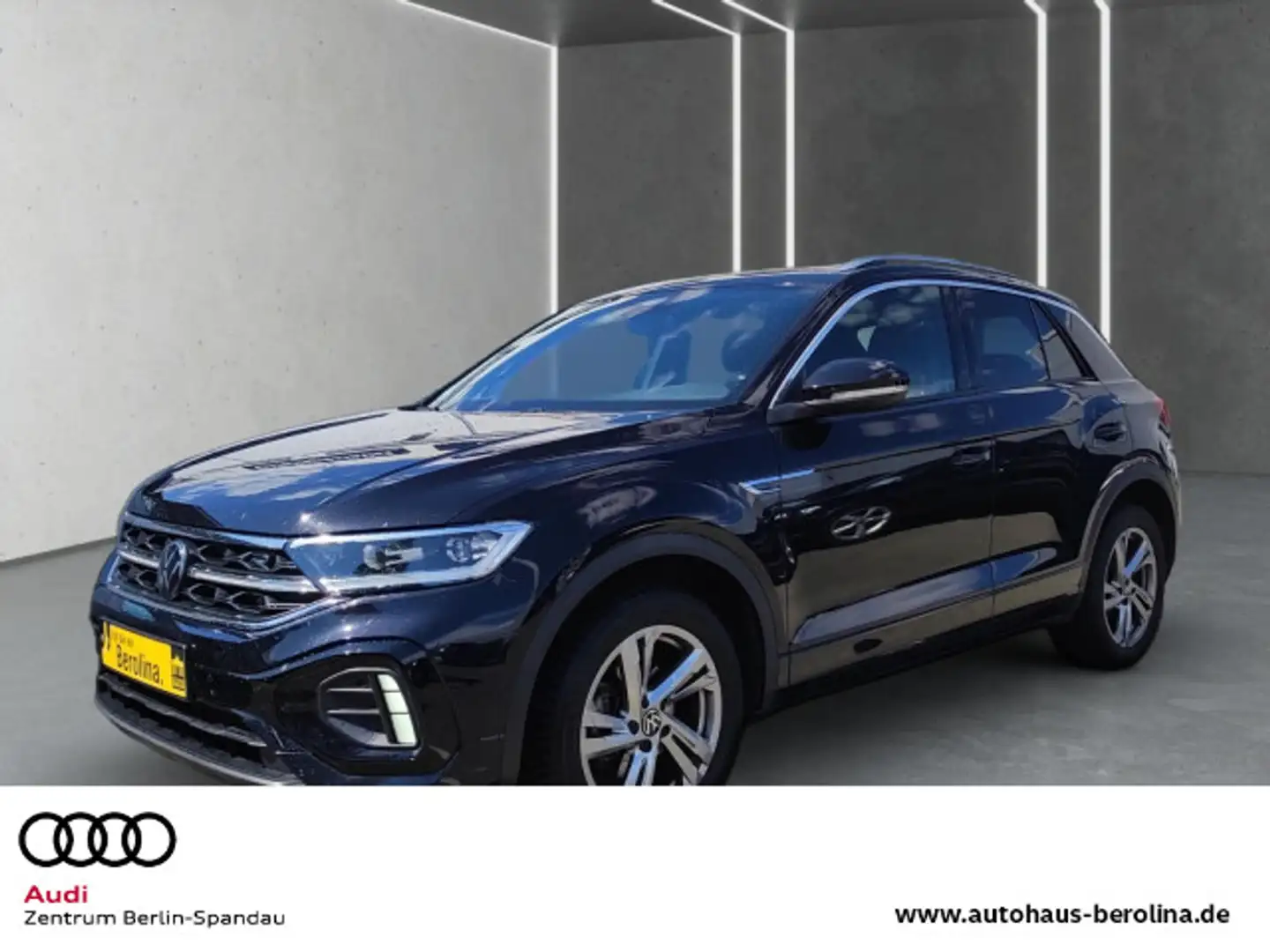 Volkswagen T-Roc 1.5 TSI  R-Line DSG *IQ-MATRIX*R-CAM*NAV* Schwarz - 1