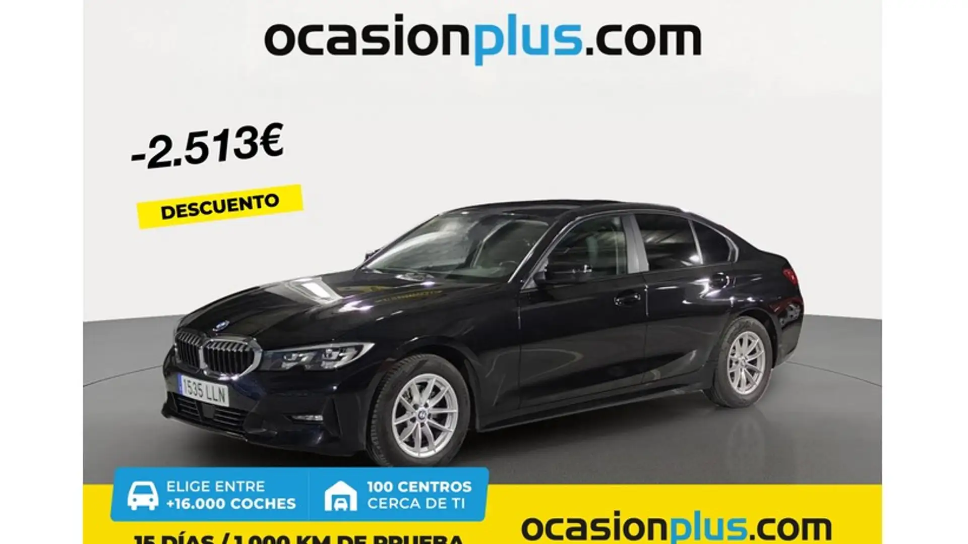 BMW 320 320dA Negro - 1