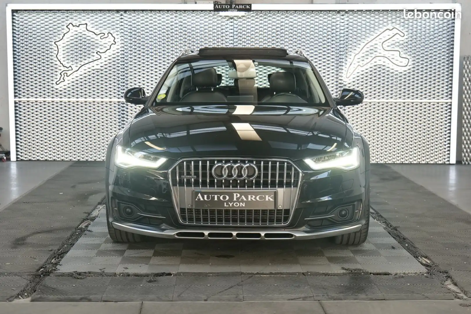 Audi A6 allroad 3.0 v6 tdi 218ch avus qattro toit ouvrant panorami Noir - 2