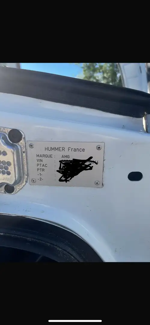 HUMMER H2 Blanc - 1