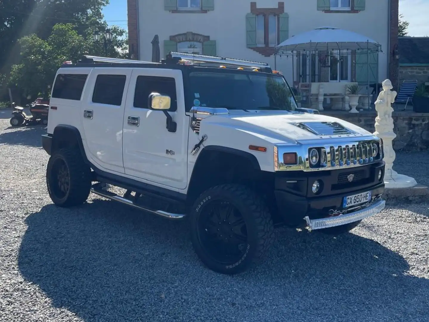 HUMMER H2 Blanc - 2