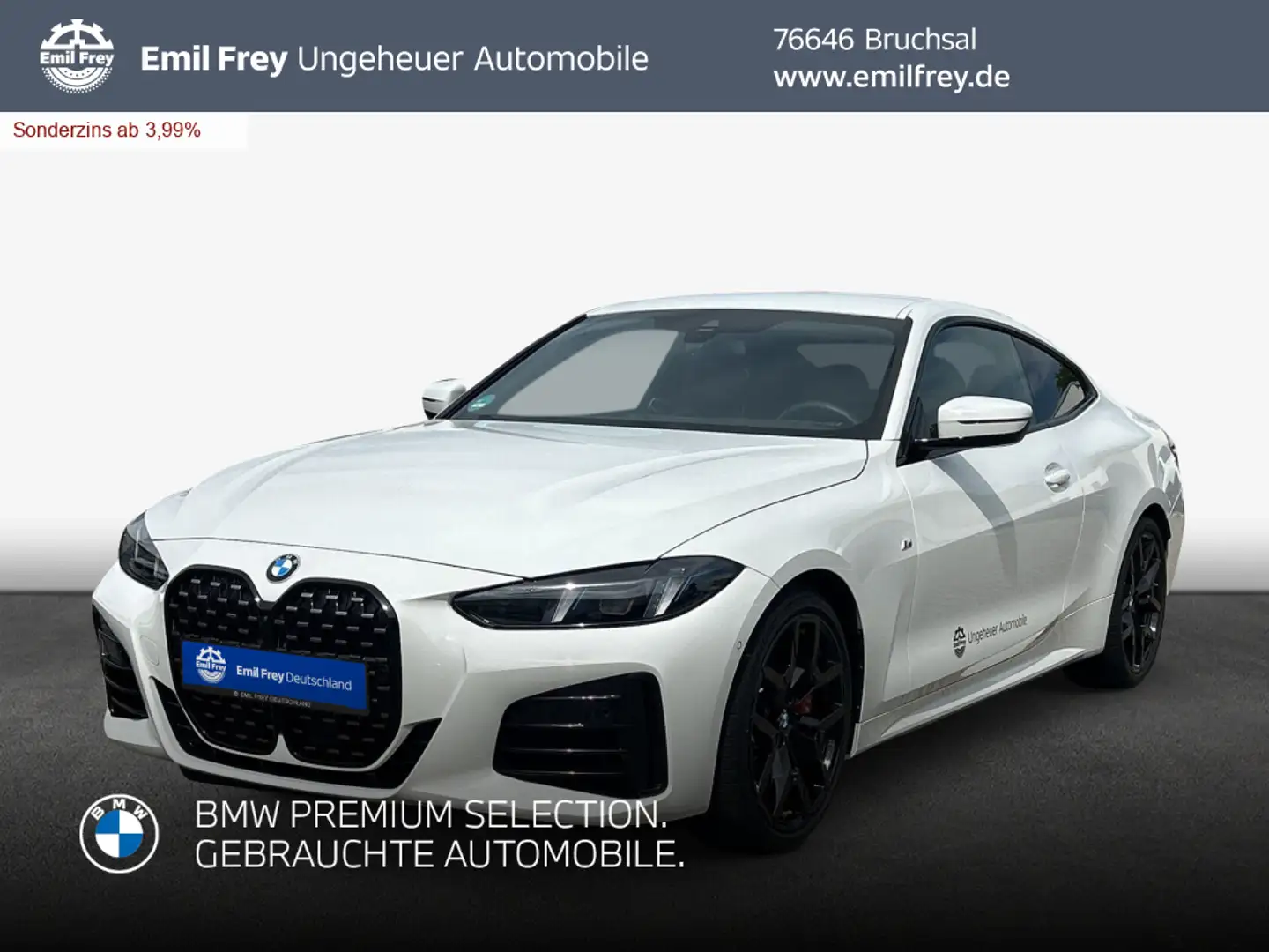 BMW 420 i Coupe Weiß - 1